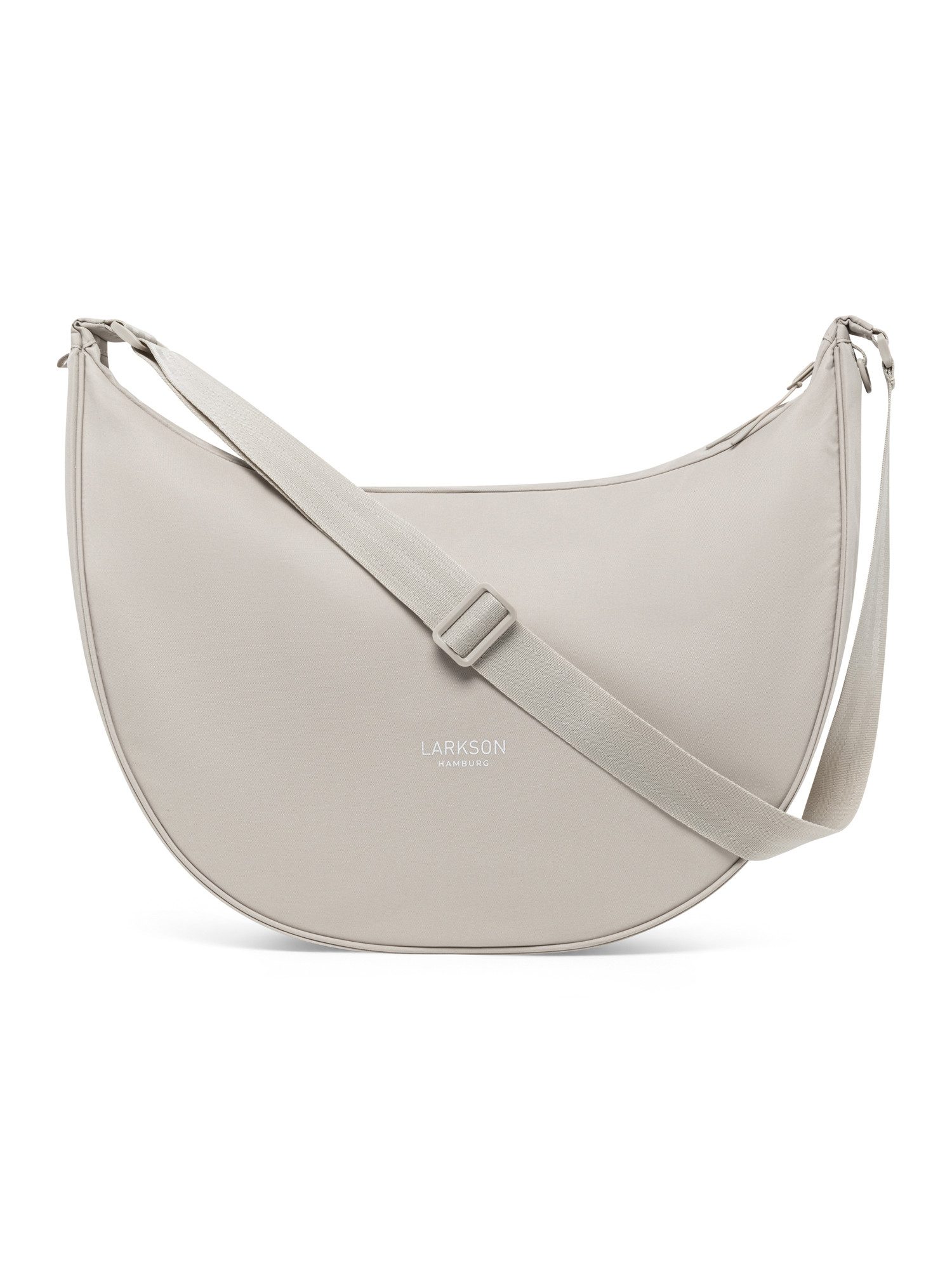 LARKSON Umhängetasche Solveig XL Half Moon Bag aus recyceltem Polyester, Gr günstig online kaufen