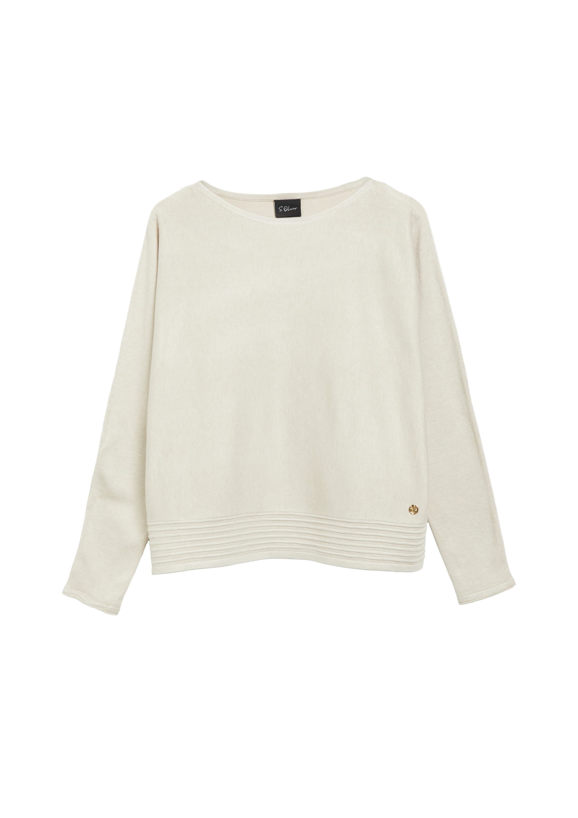 s.Oliver Longpullover Strickpullover Strickpullover