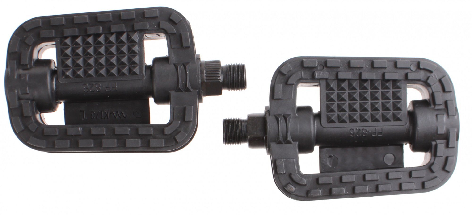 BBB Pedalplatten RoadClip BPD-02F Fixed – Schwarz, 0°, Kompatibel Mit Look-System