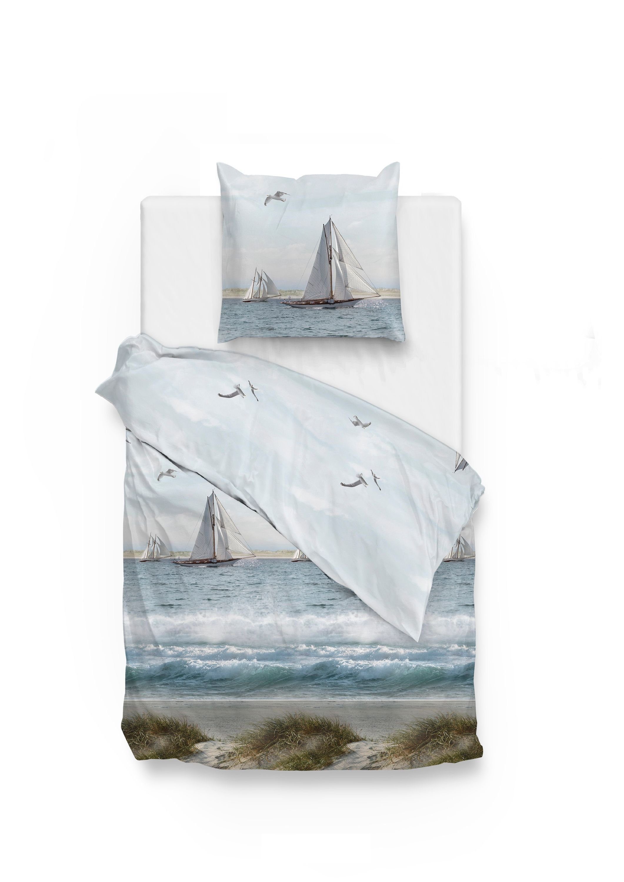 ZO HOME Bettwäsche Maritim, Baumwolle, 3 günstig online kaufen