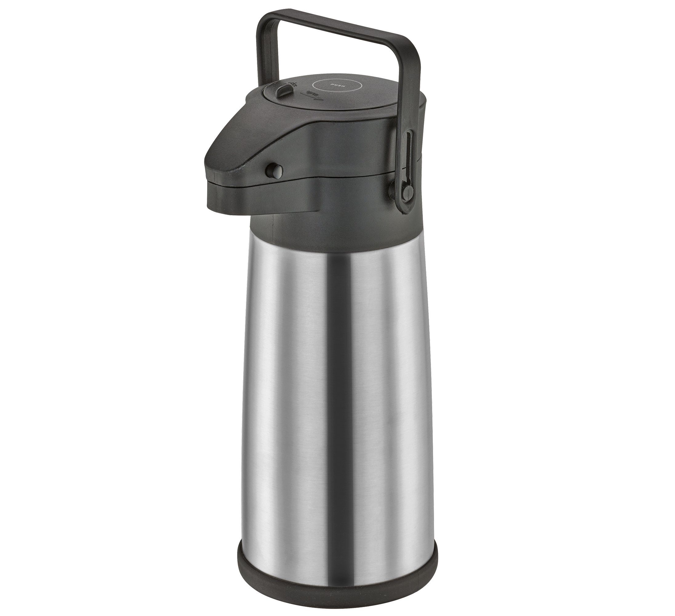 Cilio Isolierkanne Pumpkanne Isolierkanne Thermosskanne Kaffeekanne 2,2 L cilio FESTINO