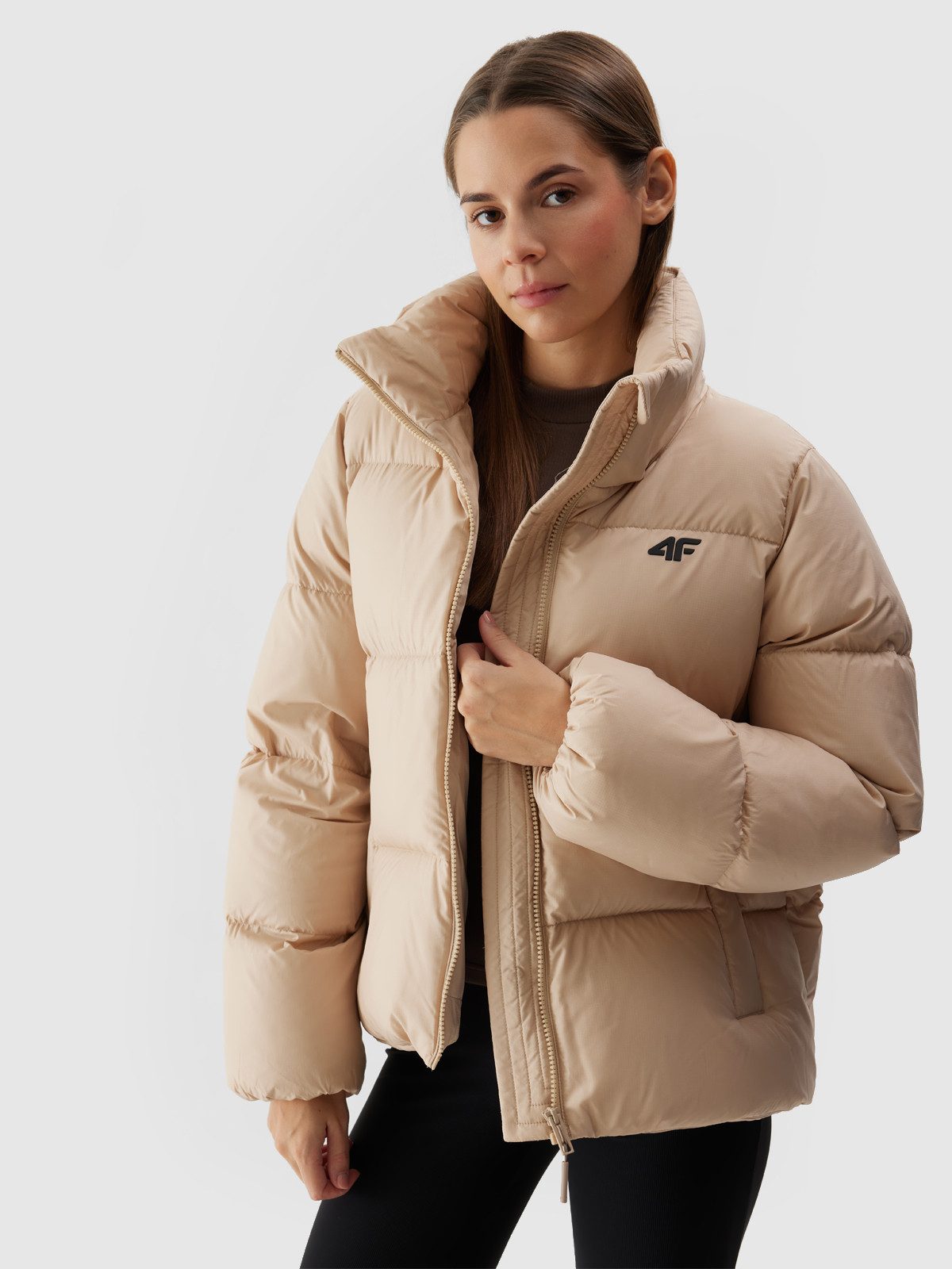 4F Daunenjacke, mit Kapuze, Winterjacke günstig online kaufen