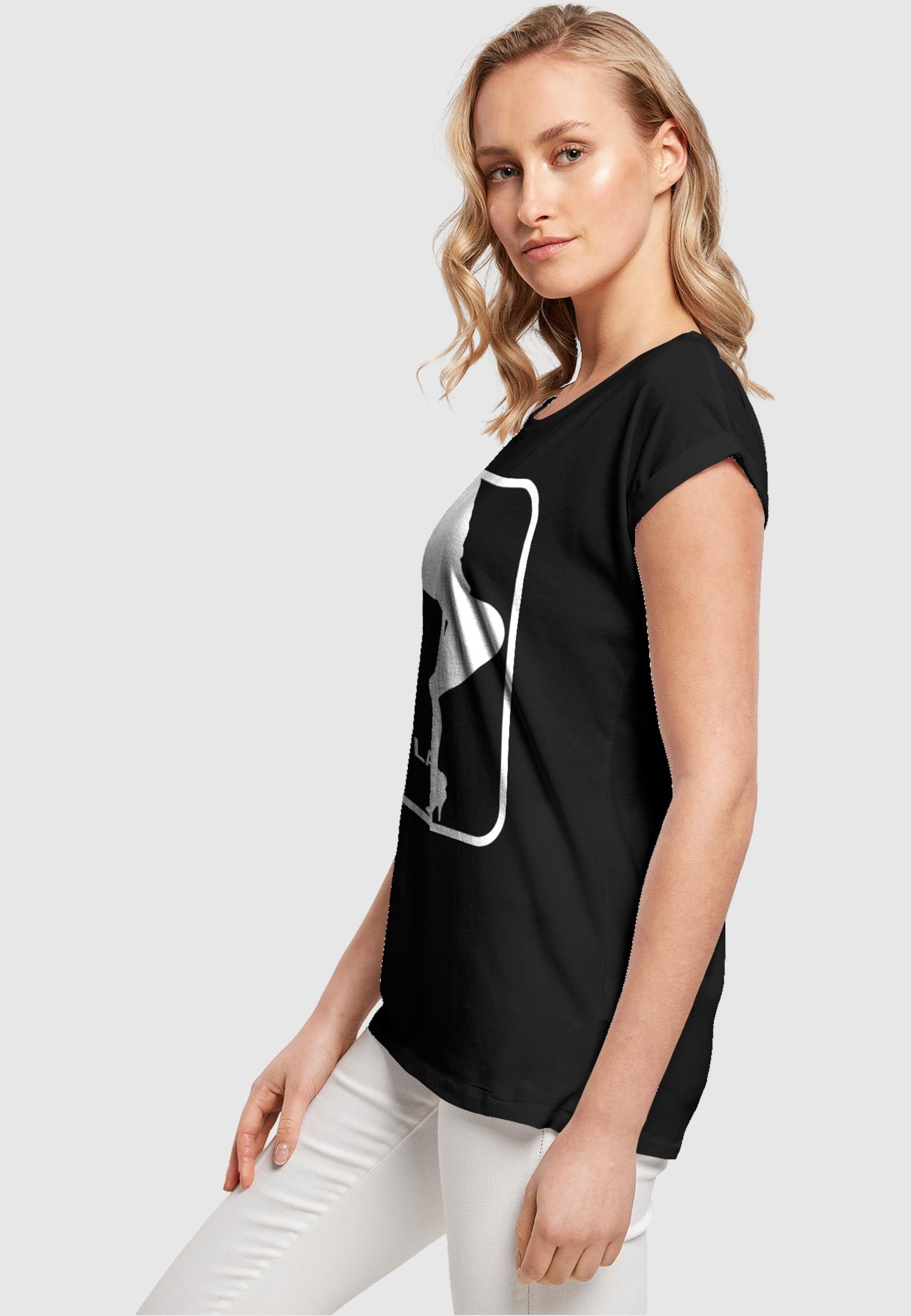 Merchcode T-Shirt Damen Ladies Layla X black Dance T-Shirt (1-tlg)