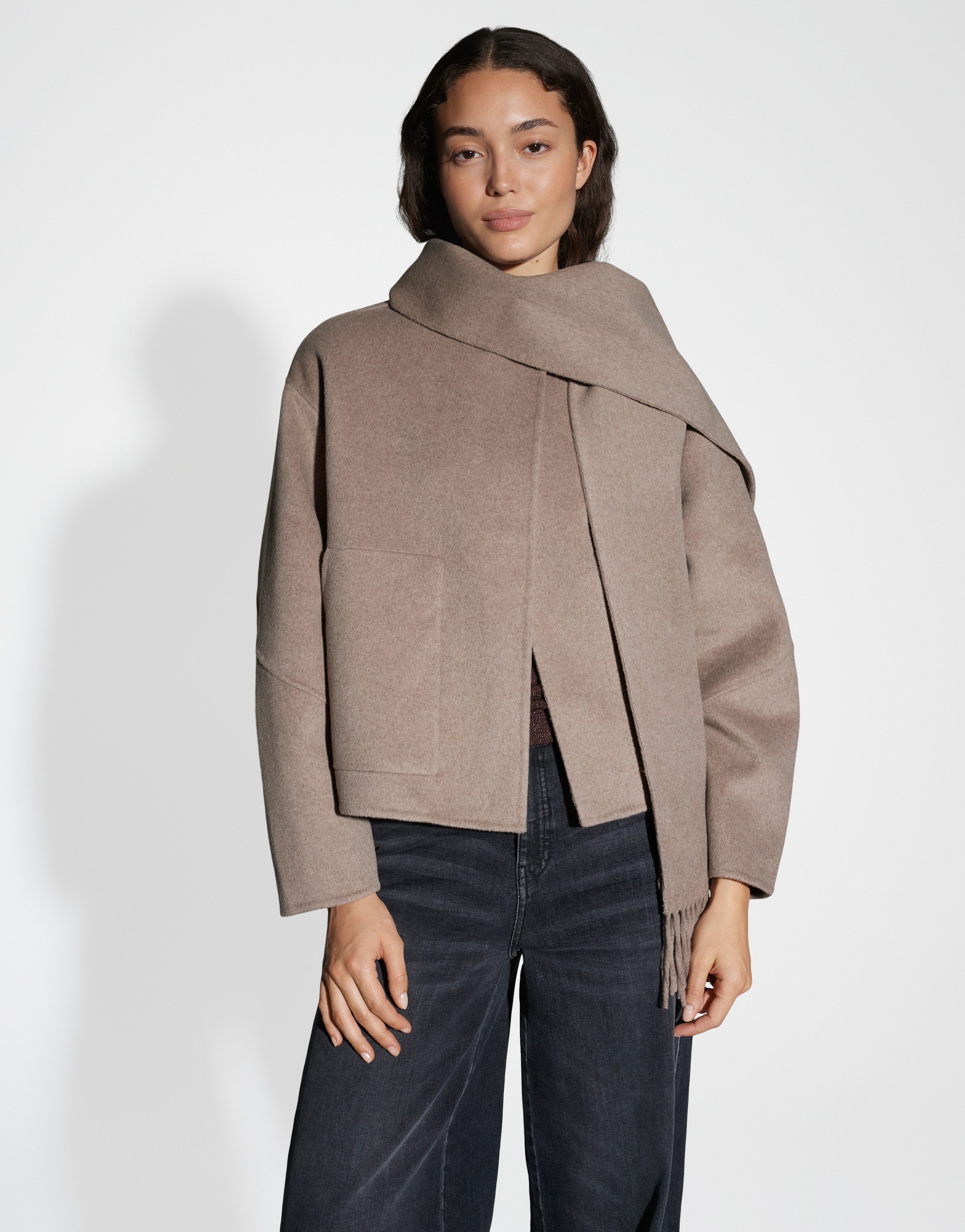 OPUS Kurzjacke HENRICA Boxy mit abnehmbarem günstig online kaufen