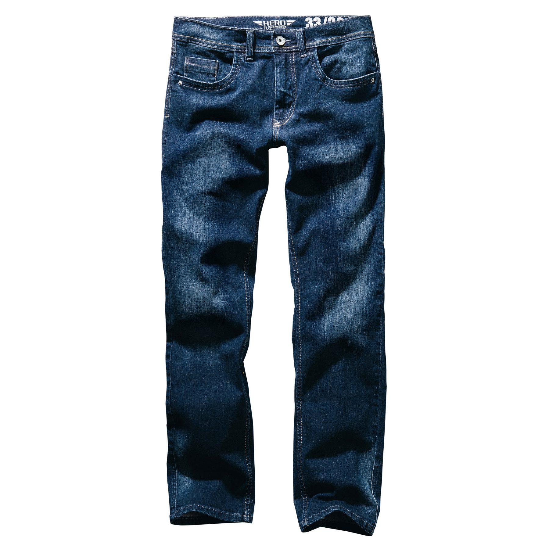 5-Pocket-Jeans Portland Denim Slim Straight Stretch Jeans