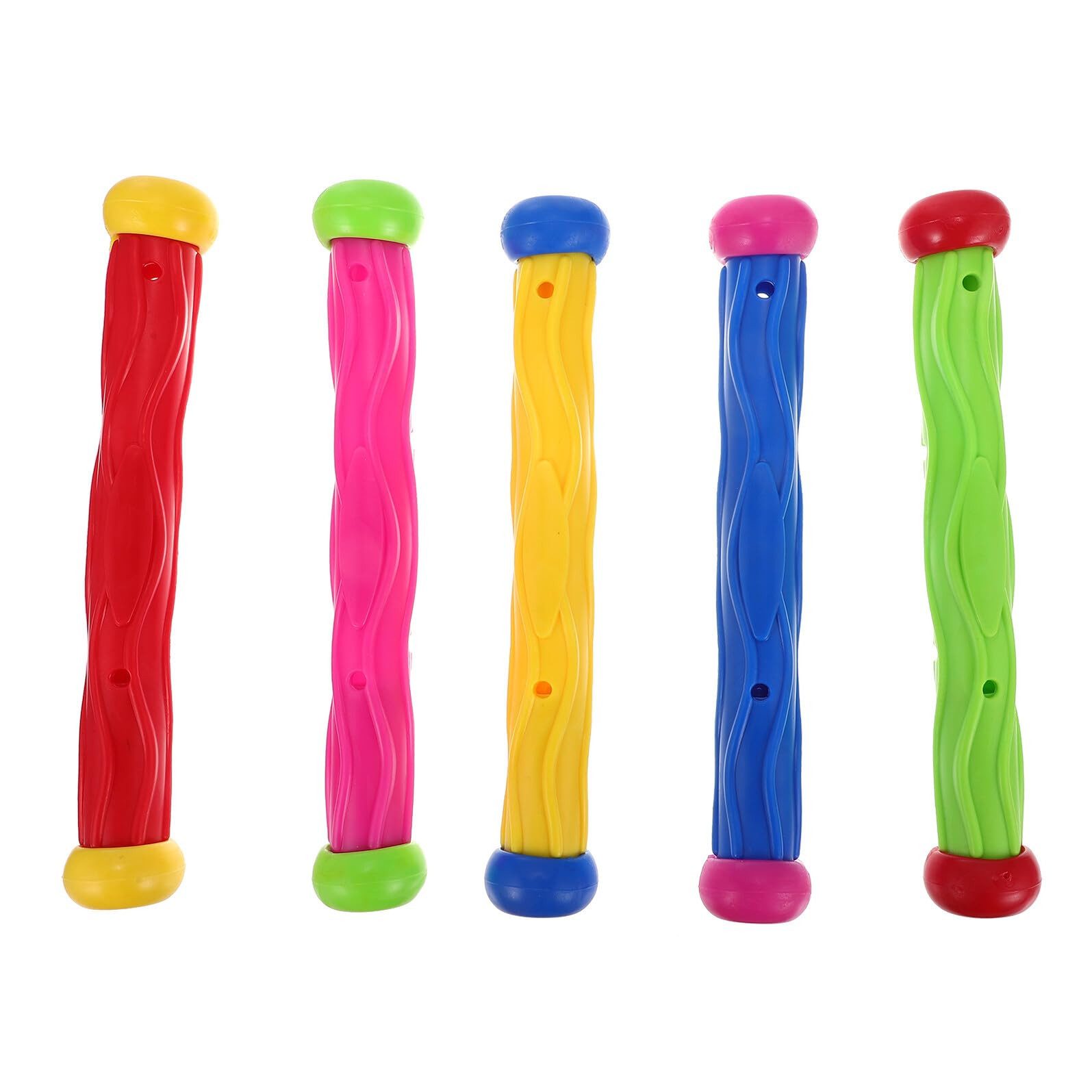 Bwecuy Badespielzeug 5er-Set Tauchstäbe-Spielzeug, Schwimmspielzeug für Kinder, Kunststoff (5-tlg), Sinkspielzeug für Schwimmbad, Unterwasser-Tauchspielzeug