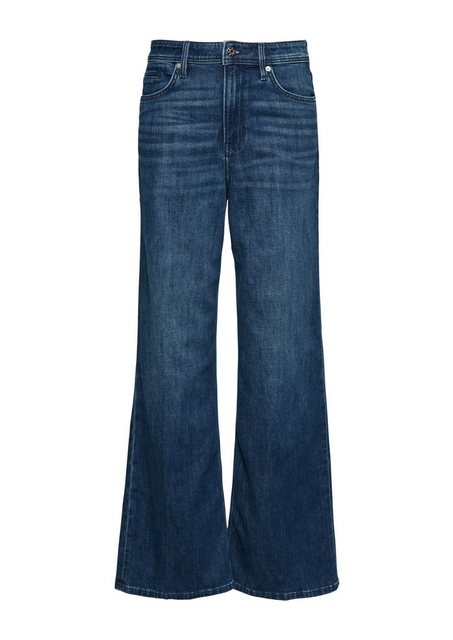 s.Oliver Weite Jeans - Flared Jeans einfarbig - Schlaghose - Weite Jeans Bo günstig online kaufen