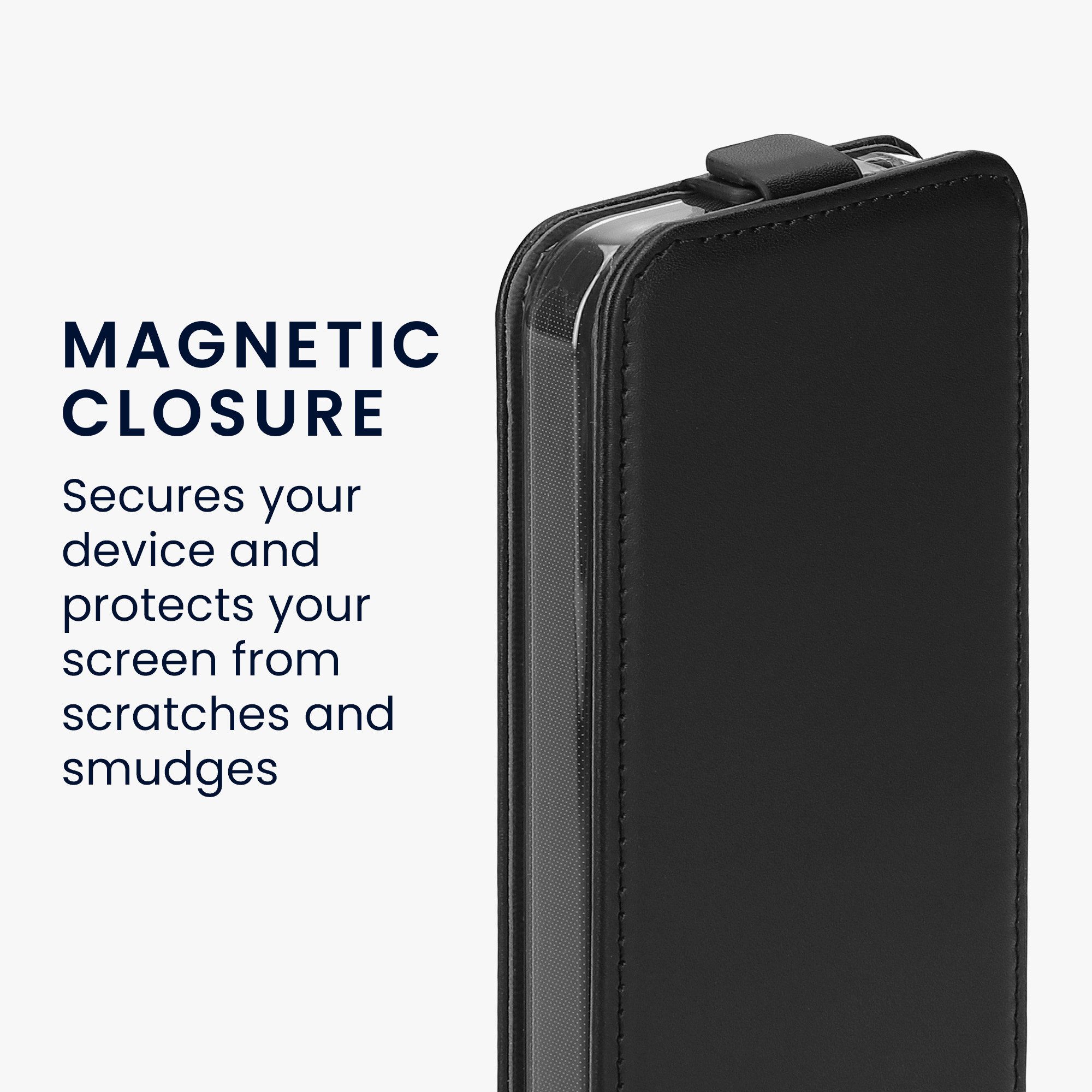 kwmobile Smartphone-Hülle Flip Schutzhülle, Handy Cover Case Schutzhülle