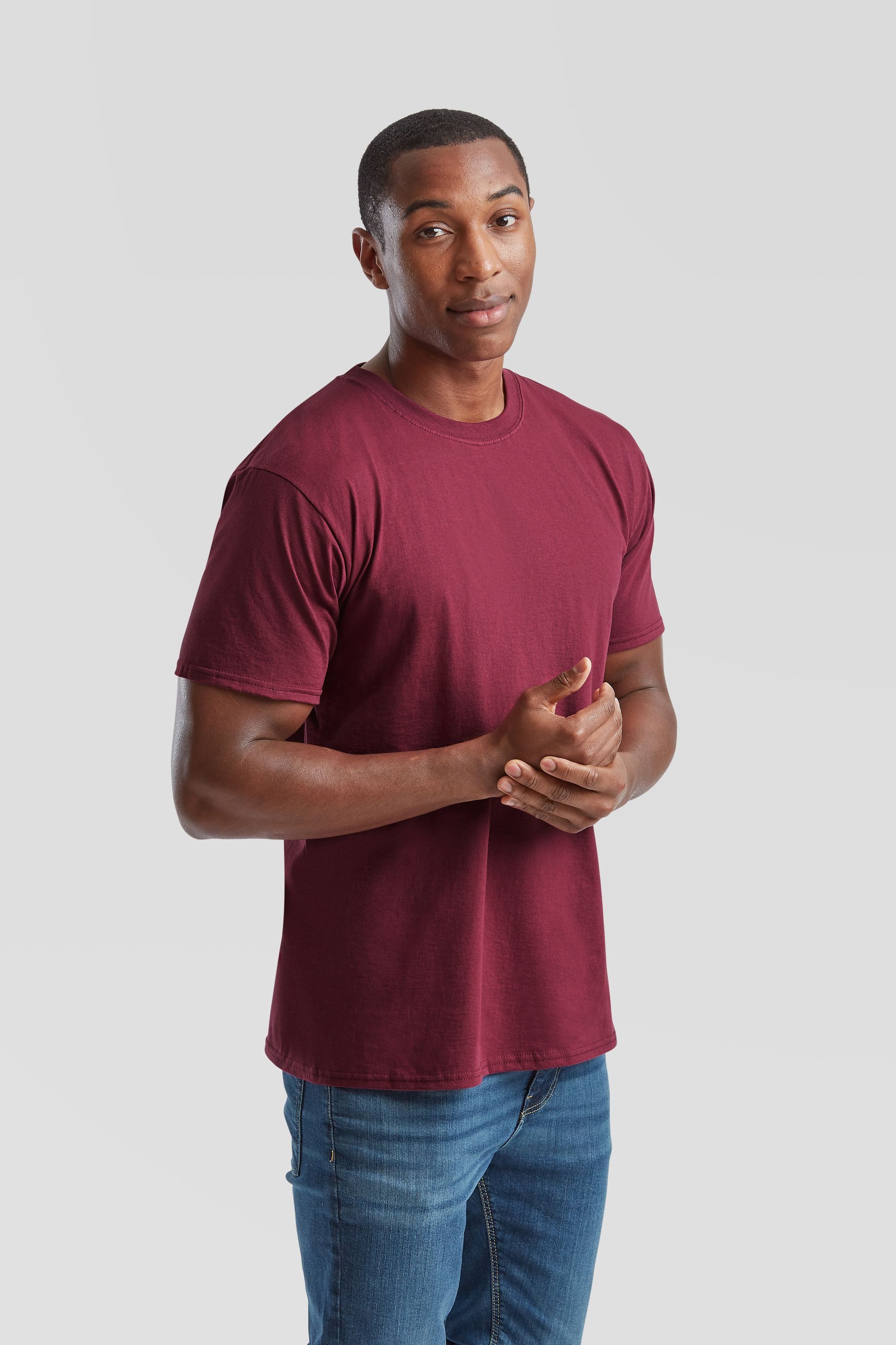 Fruit of the Loom Rundhalsshirt Fruit of the Loom Valueweight T