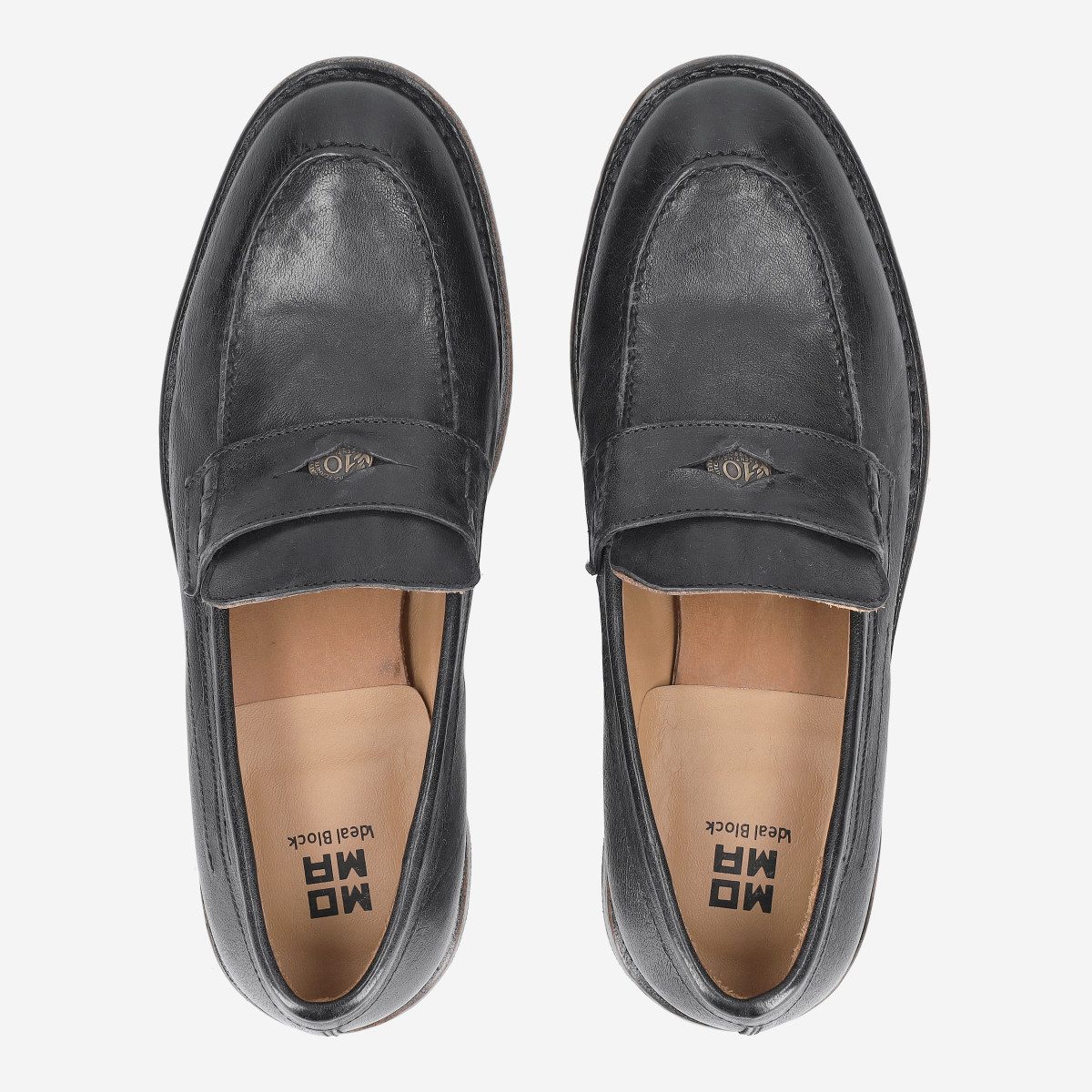 MOMA Moma 10501E-PEP NERO, Slipper, Schwarz, Herren Slipper