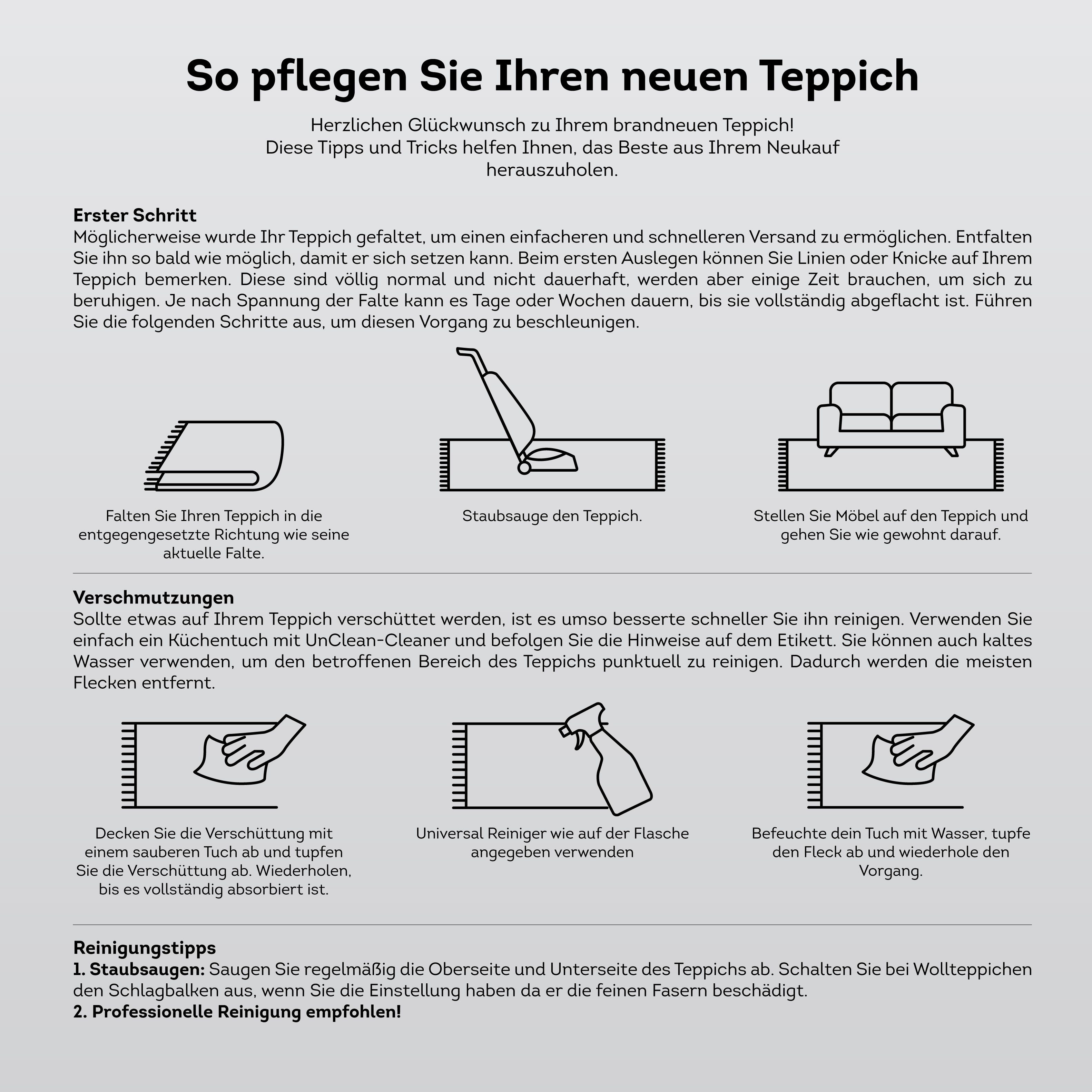 OTTO home Bettumrandung Tritom, Höhe 9 mm, (3-tlg), mit besonders weichem Flor, Kurzflor, modernes Wellen Muster – Bild 3 von 5