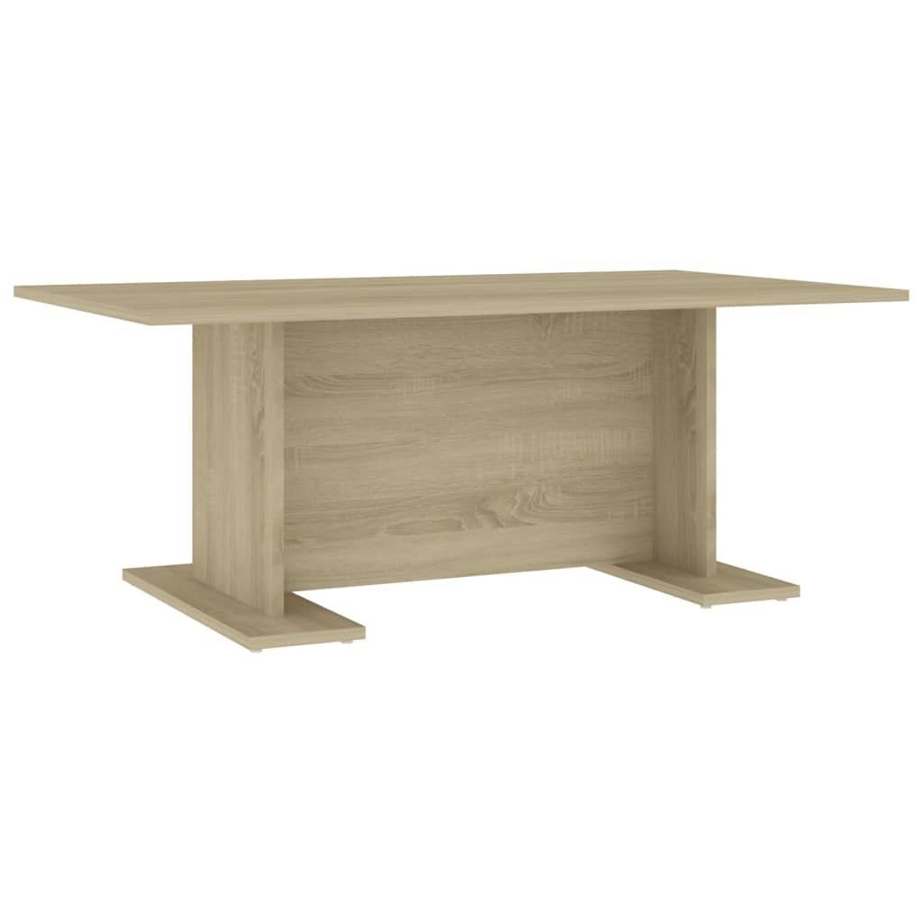 Holzwerkstoff (1-St) Couchtisch Couchtisch Weiß Sonoma-Eiche Weiß und 103,5x60x40 und Sonoma-Eiche Sonoma-Eiche und | Weiß vidaXL cm