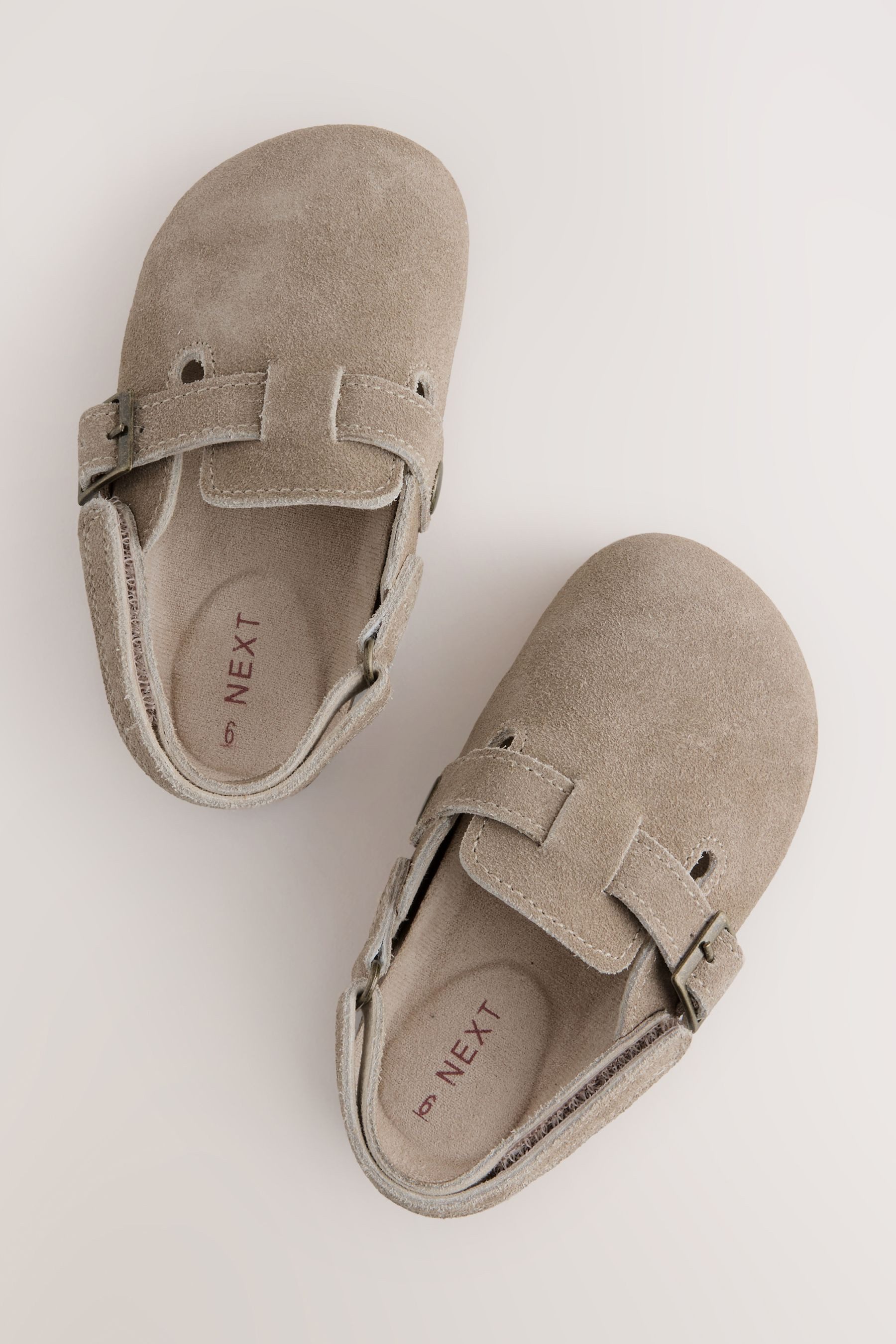 Next Leder-Clogs mit gepolstertem Fußbett Clog – Bild 4 von 5