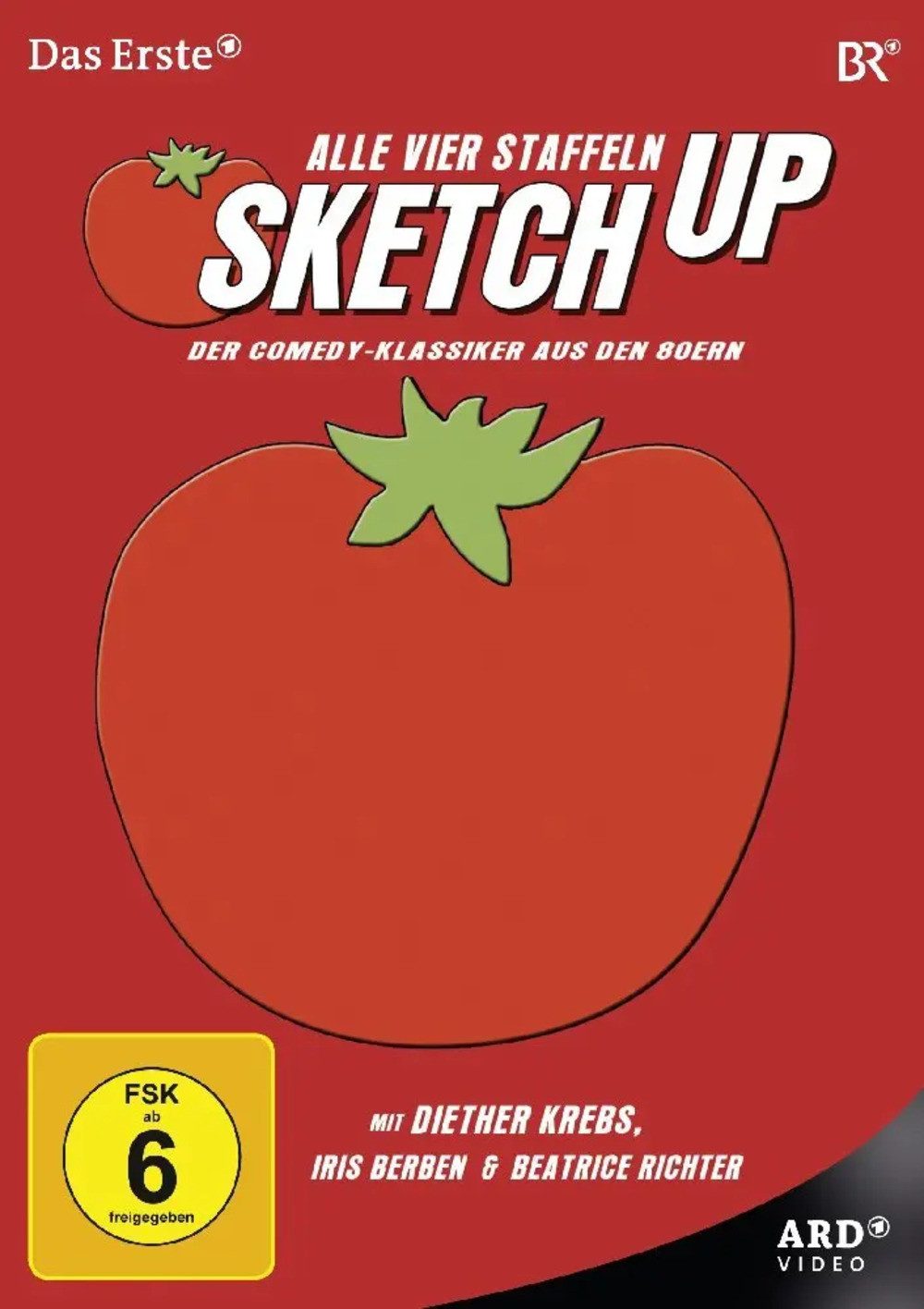 DVD Sketchup - Alle vier Staffeln, 4 DVD