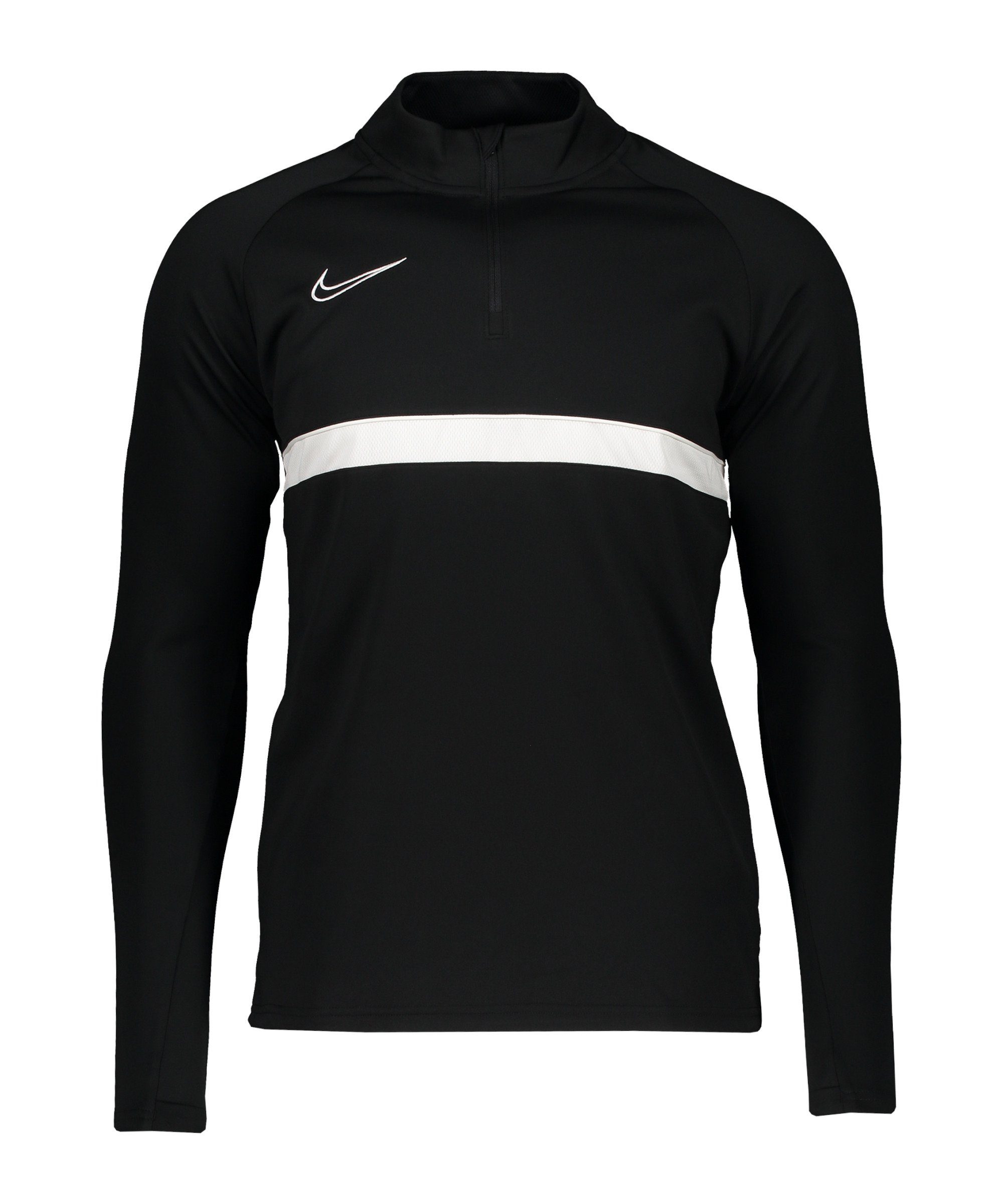 Nike Sweatshirt Academy 21 Drill Top Kids schwarzweiss