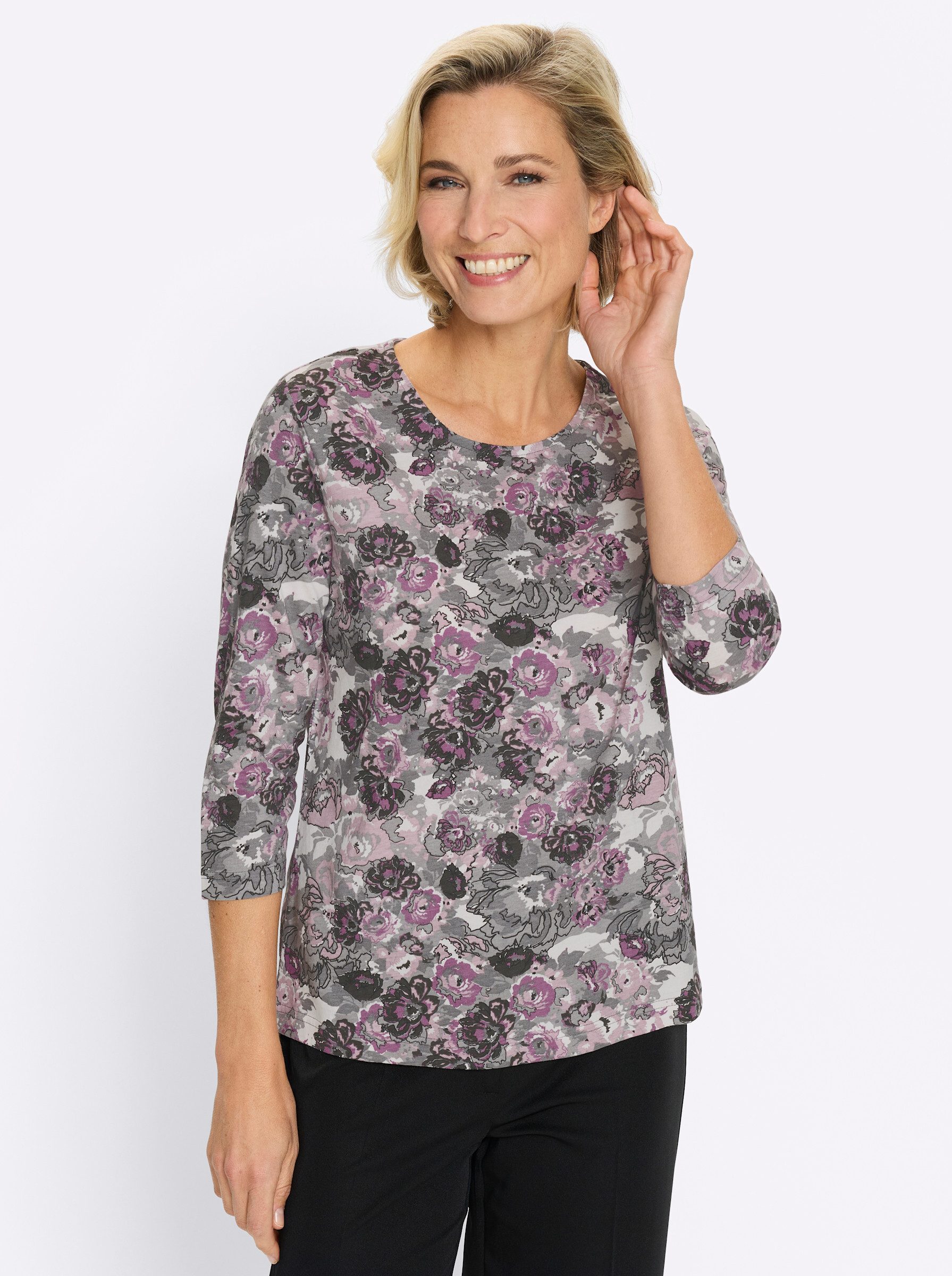 Sieh an! T-Shirt 3/4-Arm-Shirt 3/4-Arm