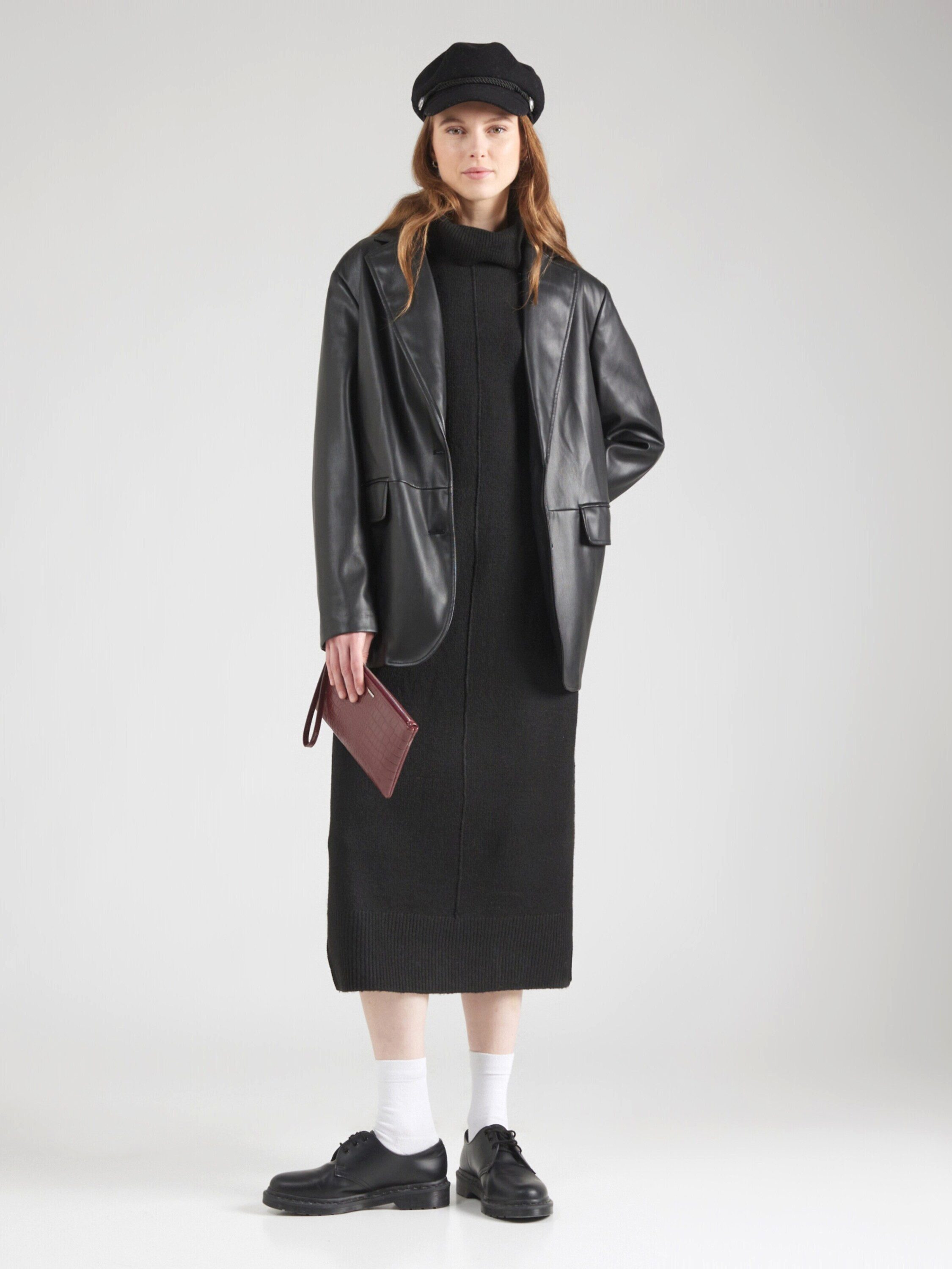 pieces Maxikleid (1-tlg) Plain/ohne Details