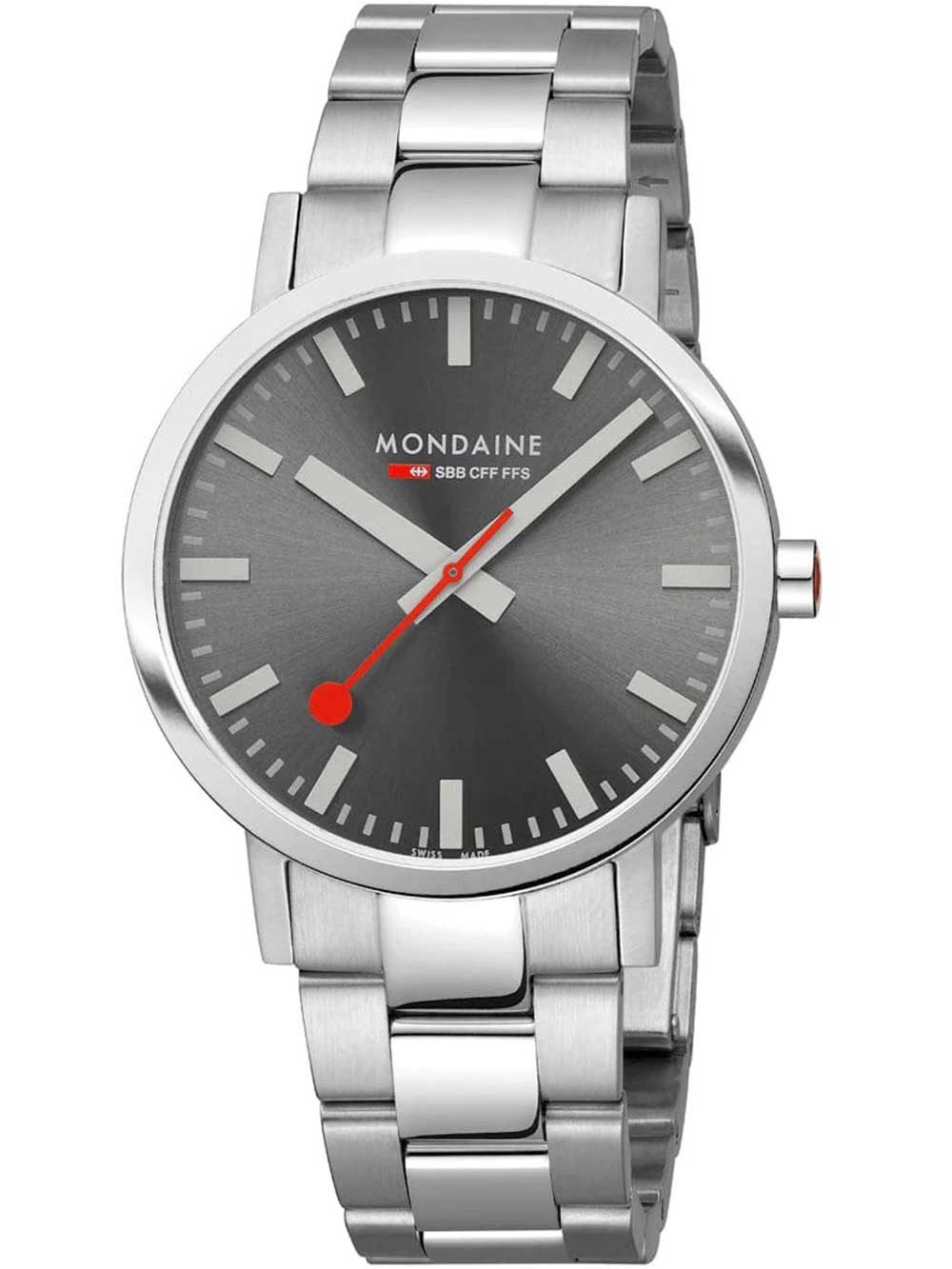 MONDAINE Quarzuhr Mondaine A660.30360.81SBJ Herrenuhr SBB Classic 40mm 5ATM Mondaine A660.30360.81SBJ Herrenuhr SBB Classic 40mm 5ATM