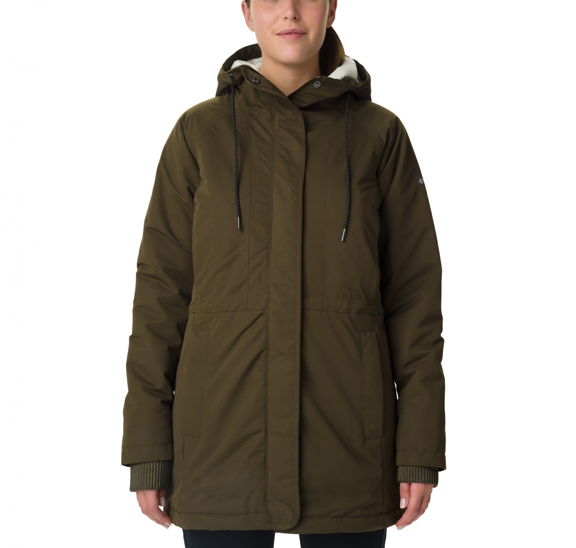 Columbia Anorak Columbia W South Canyon Sherpa Lined Jacket Damen Olive Green