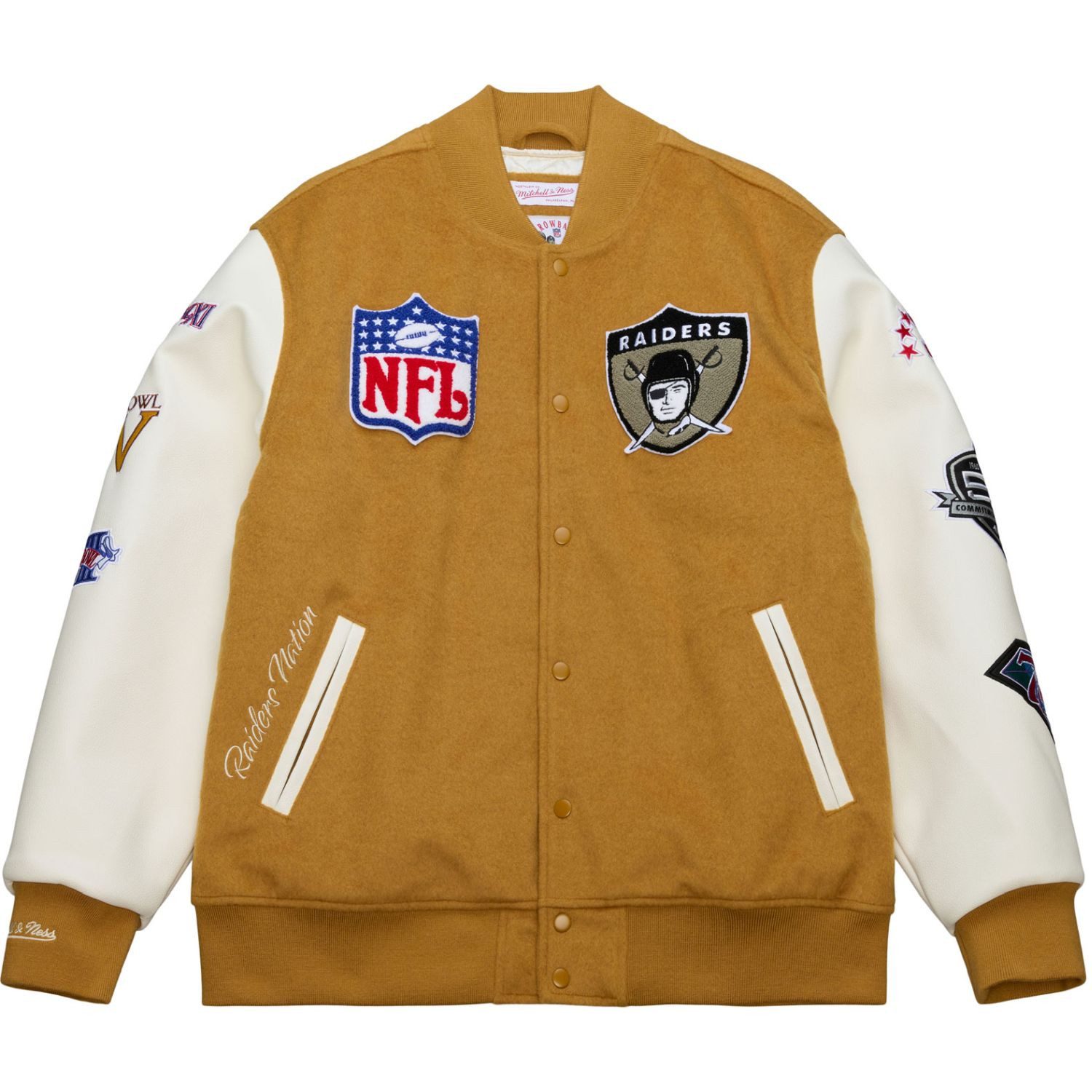 Mitchell & Ness Winterjacke Varsity DUSTED Oakland Raiders günstig online kaufen