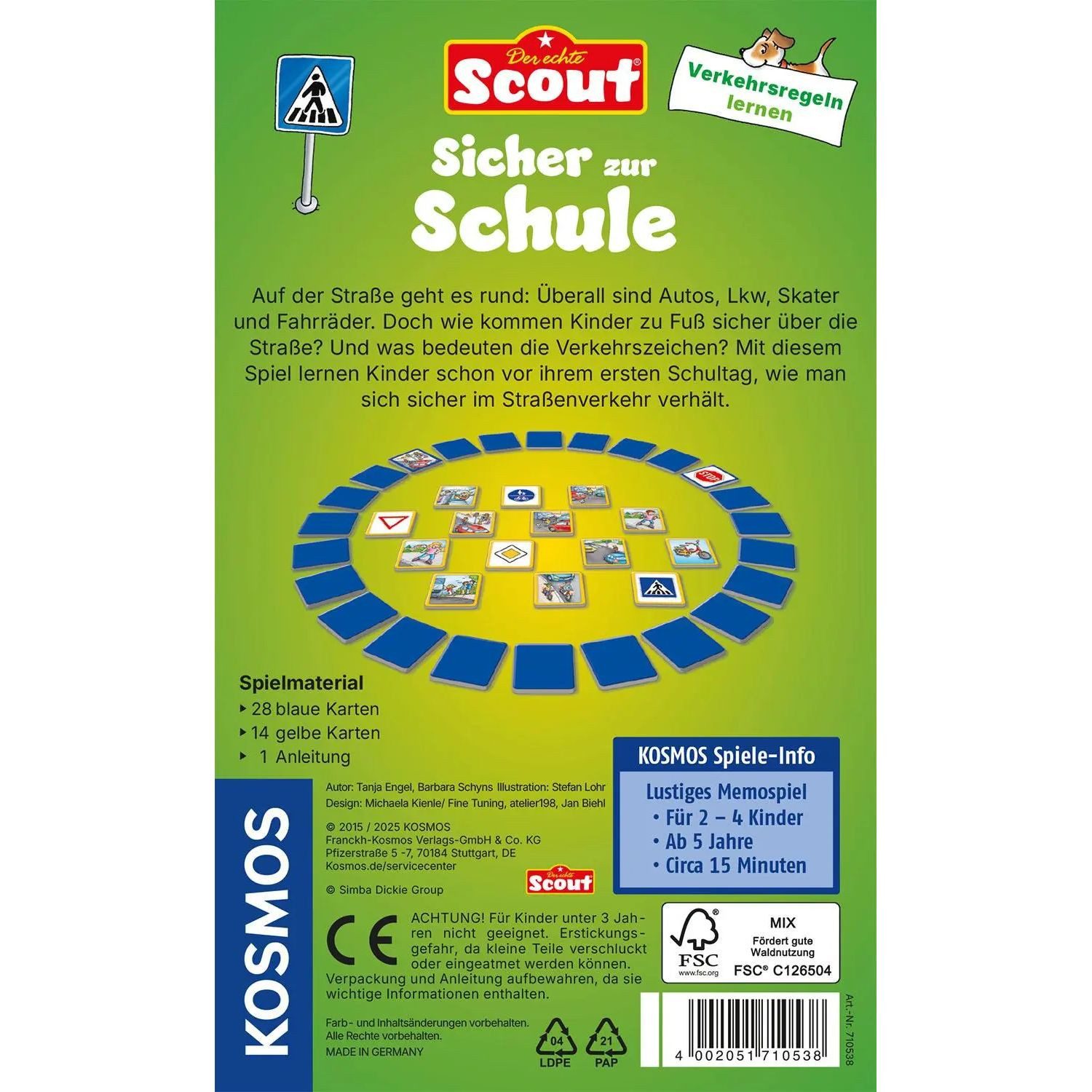 Kosmos Spiel Scout - Sicher zur Schule