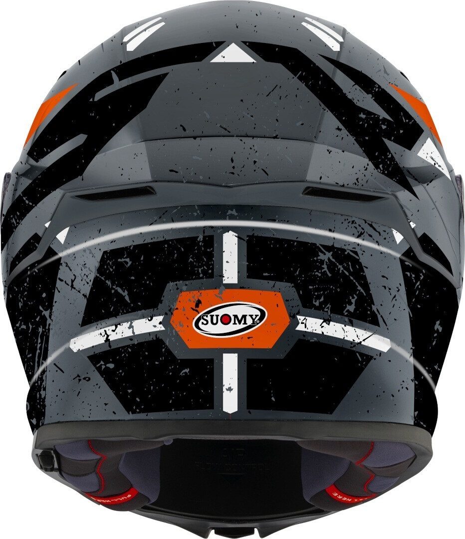 Suomy Motorradhelm Stellar 2 Entropy Helm, Notfallsystem-polsterung (eqrs),integriertes Sonnenvisier