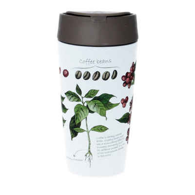chic mic GmbH Coffee-to-go-Becher bioloco plant deluxe cup 420 ml coffee, PLA (Kunststoff aus Pflanzenzucker)