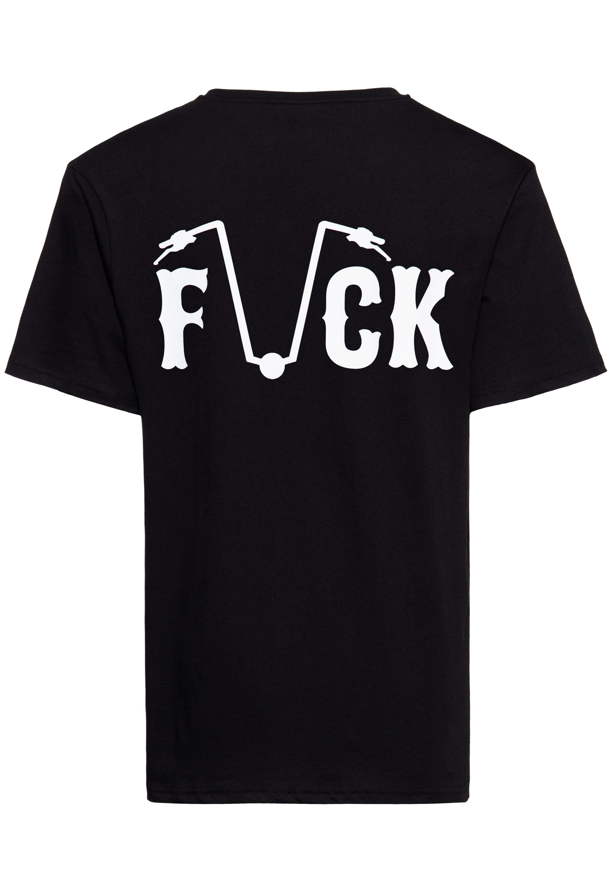 KingKerosin Print-Shirt Fuck (1-tlg) Lucki Maurer günstig online kaufen