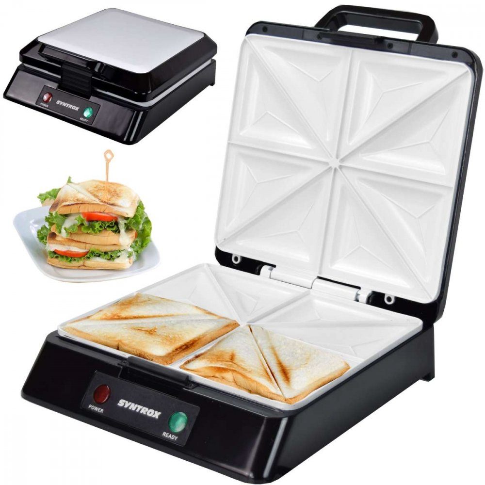 Syntrox Germany Sandwichmaker Syntrox Sandwichmaker XXL mit