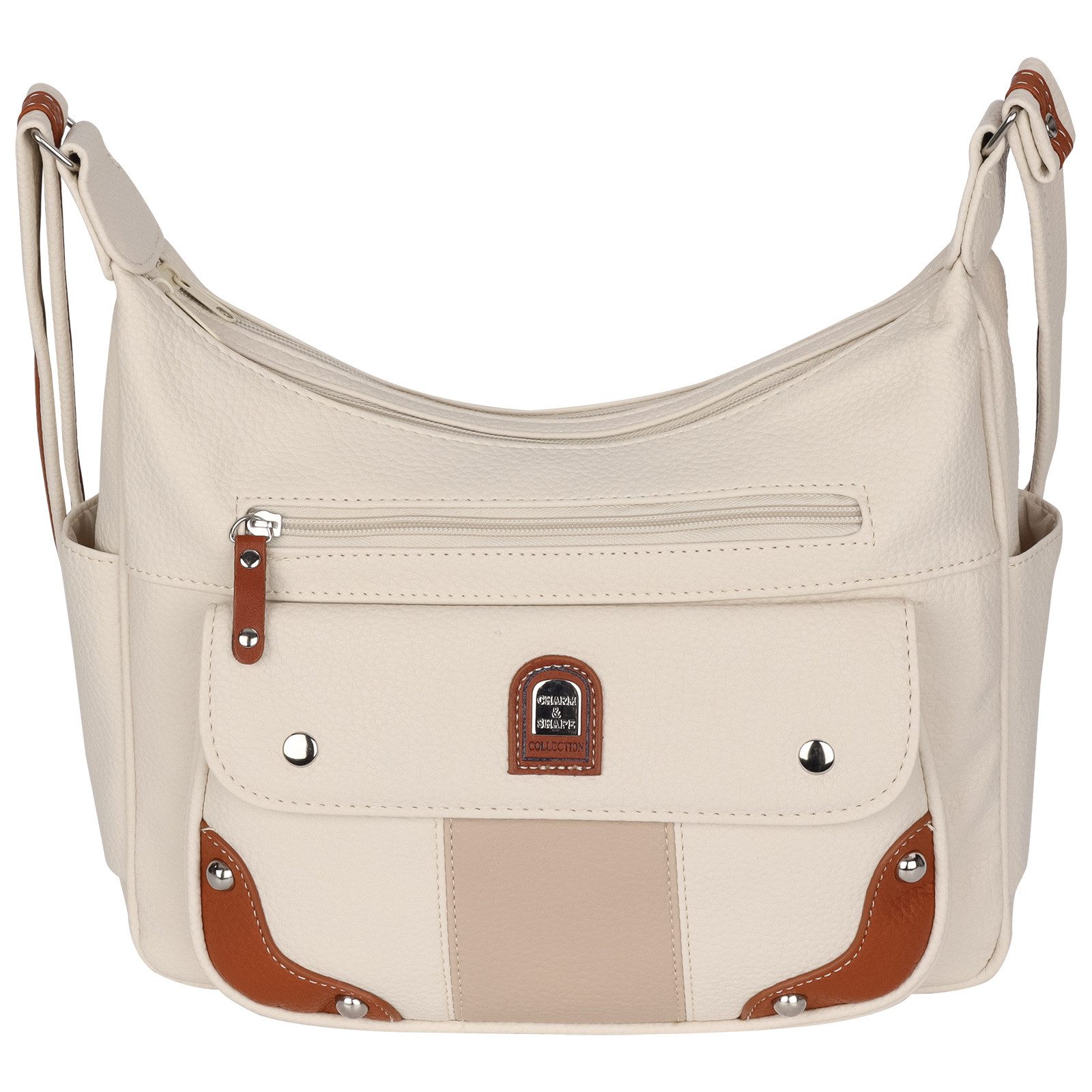 EAAKIE Umhängetasche Damen Tasche Schultertasche Umhängetasche Leder Optik Handtasche, als Schultertasche, Umhängetasche tragbar