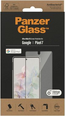 PanzerGlass Displayschutz Google Pixel 7 - Ultra-Wide Fit für Google Pixel 7, Displayschutzfolie, 1 Stück, Kratz-& Stoßfest,Antibakteriell,Berührungsempfindlich,Simpel Anbringen