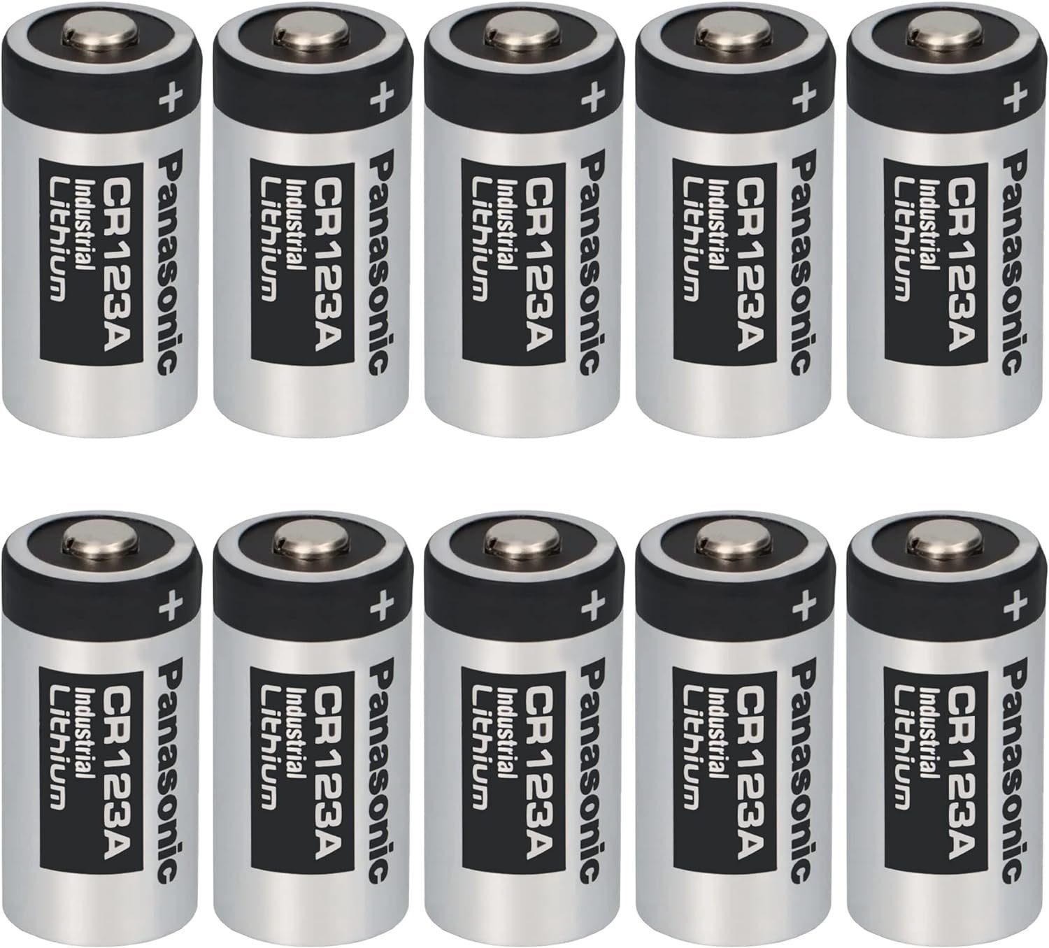 Lithium CR123 (1 CR123A Pack / Hochleistungs- kraftmax 10er St) 3V Batterie, Batterie