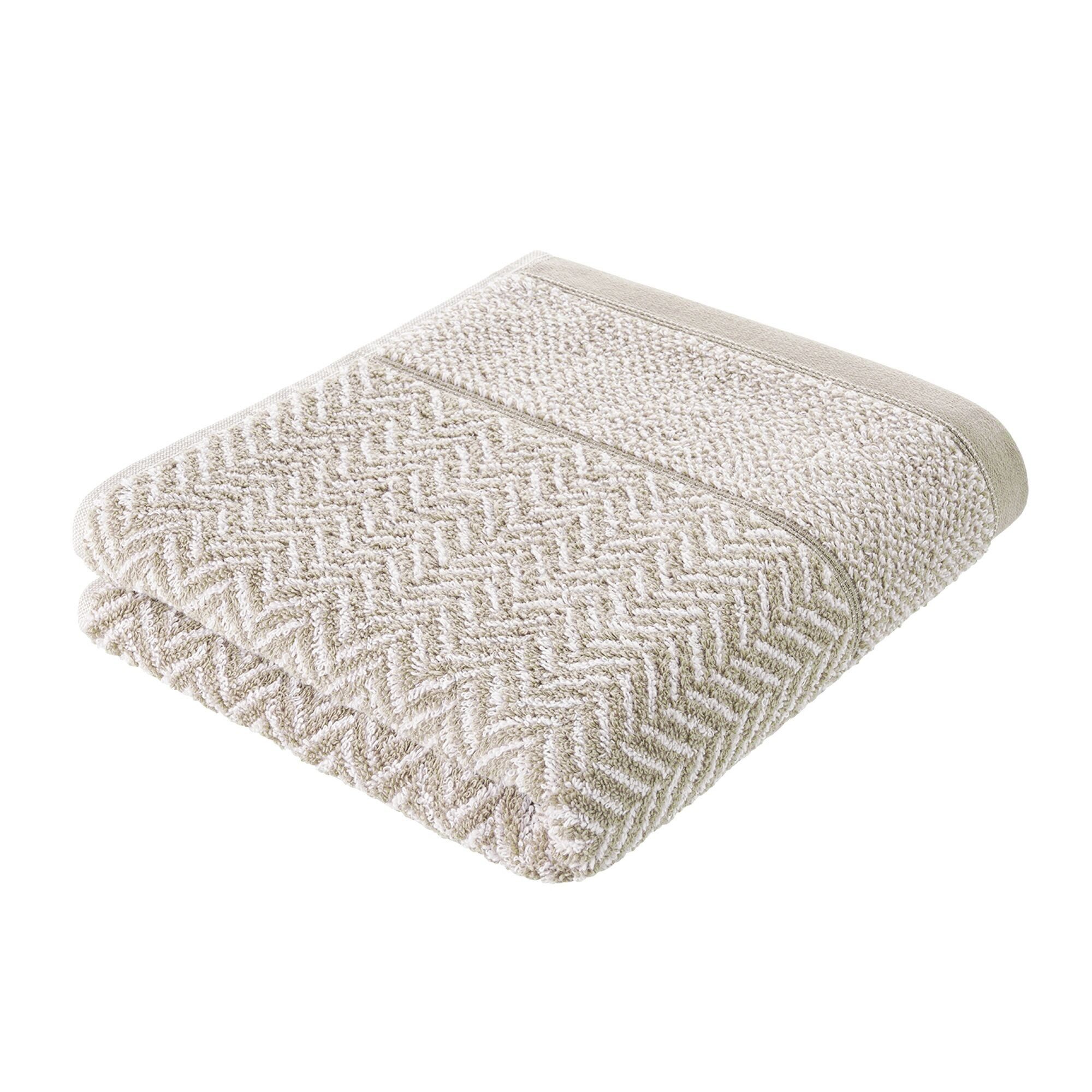 herzbach home Duschtuch Italiana, (1-St), 70x140 cm