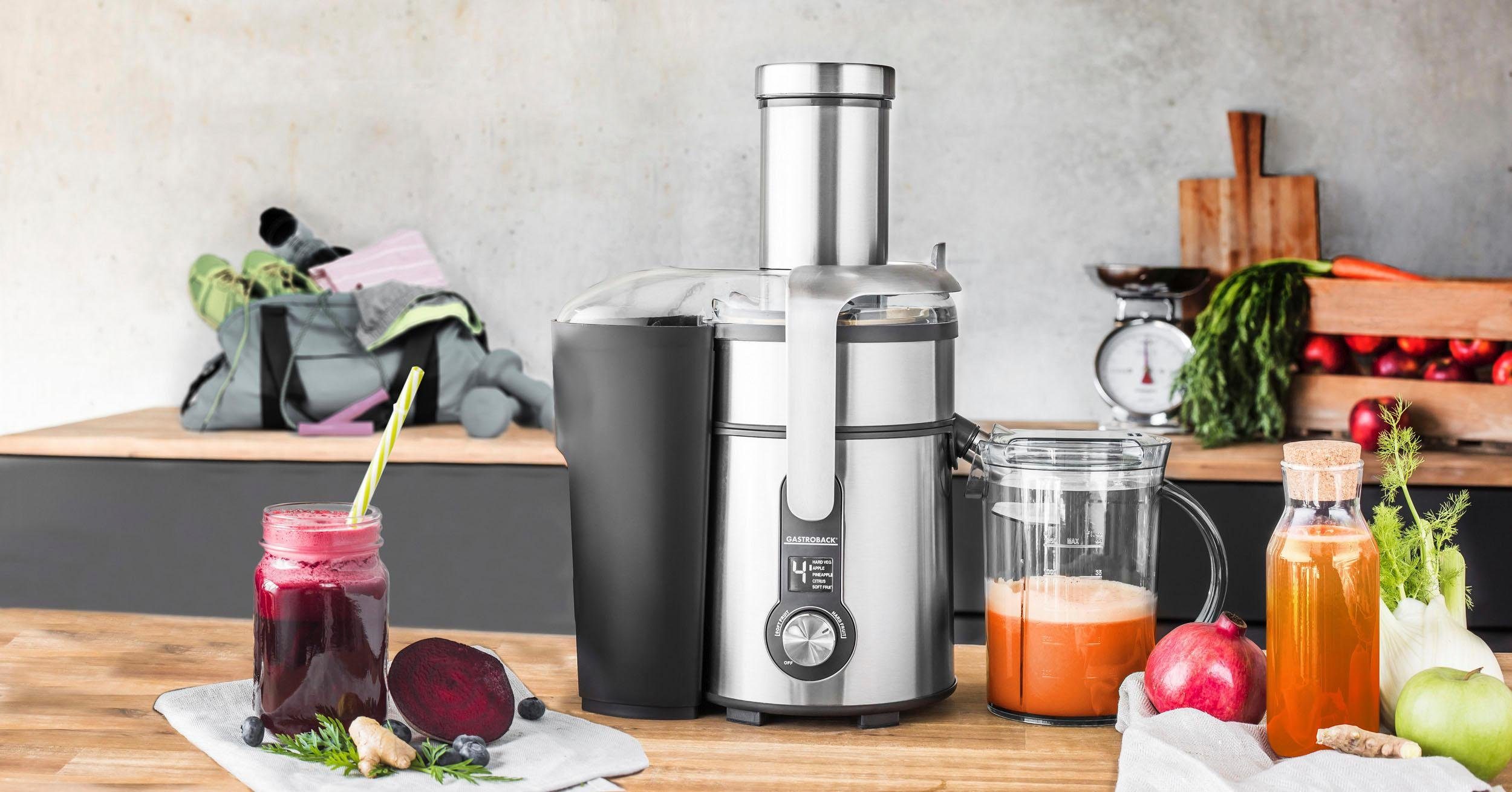 Gastroback Entsafter 40151 Design Multi Juicer Digital, 1500 W