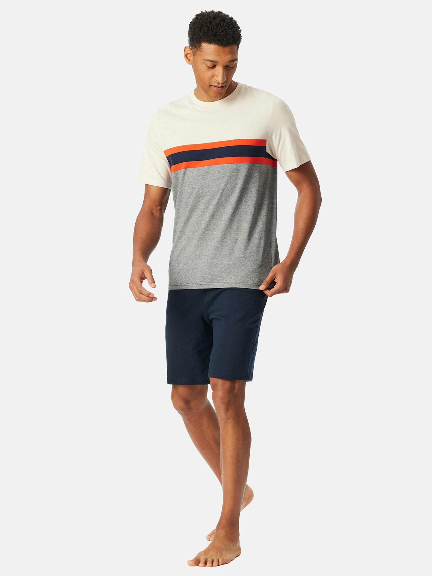 Schiesser Pyjama Casual Nightwear (2 tlg) günstig online kaufen
