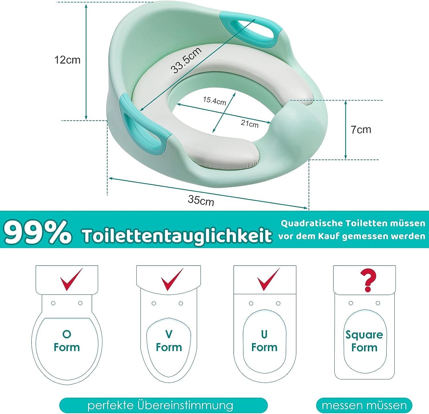 TLGREEN Baby-Toilettensitz Kinder Toilettensitz Premium Kinder günstig online kaufen