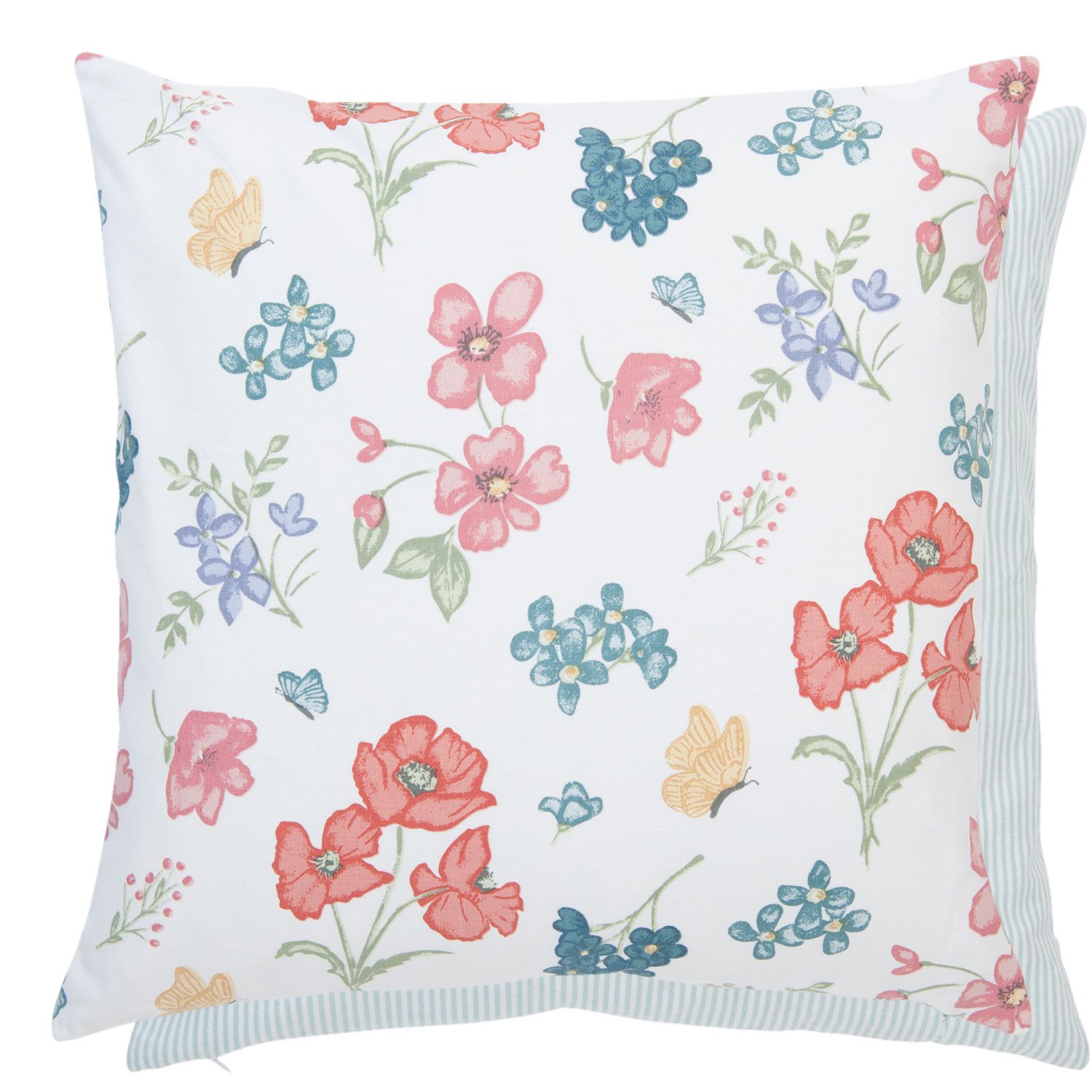 Clayre & Eef Подушкиbezug Dekokissen Blumen Motiv, (1 Stück), 40x40 cm
