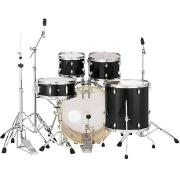 Pearl Drums Schlagzeug Export EXX705NBR-C31 Black mit Becken und Hocker
