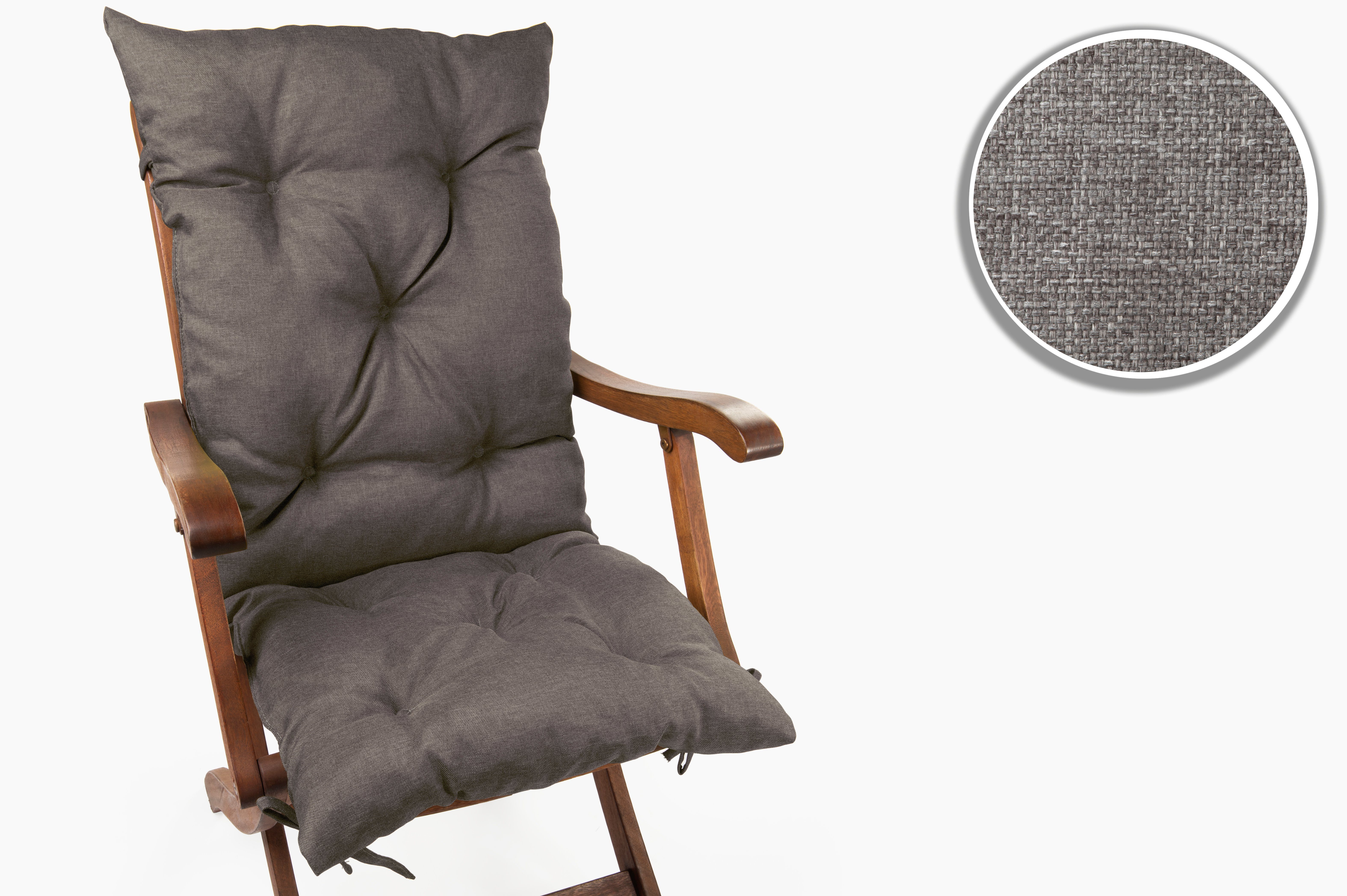 sunnypillow Bankauflage Bankauflage Stuhlkissen viele Farben und Größen zur Auswahl, 50x50x50cm grau