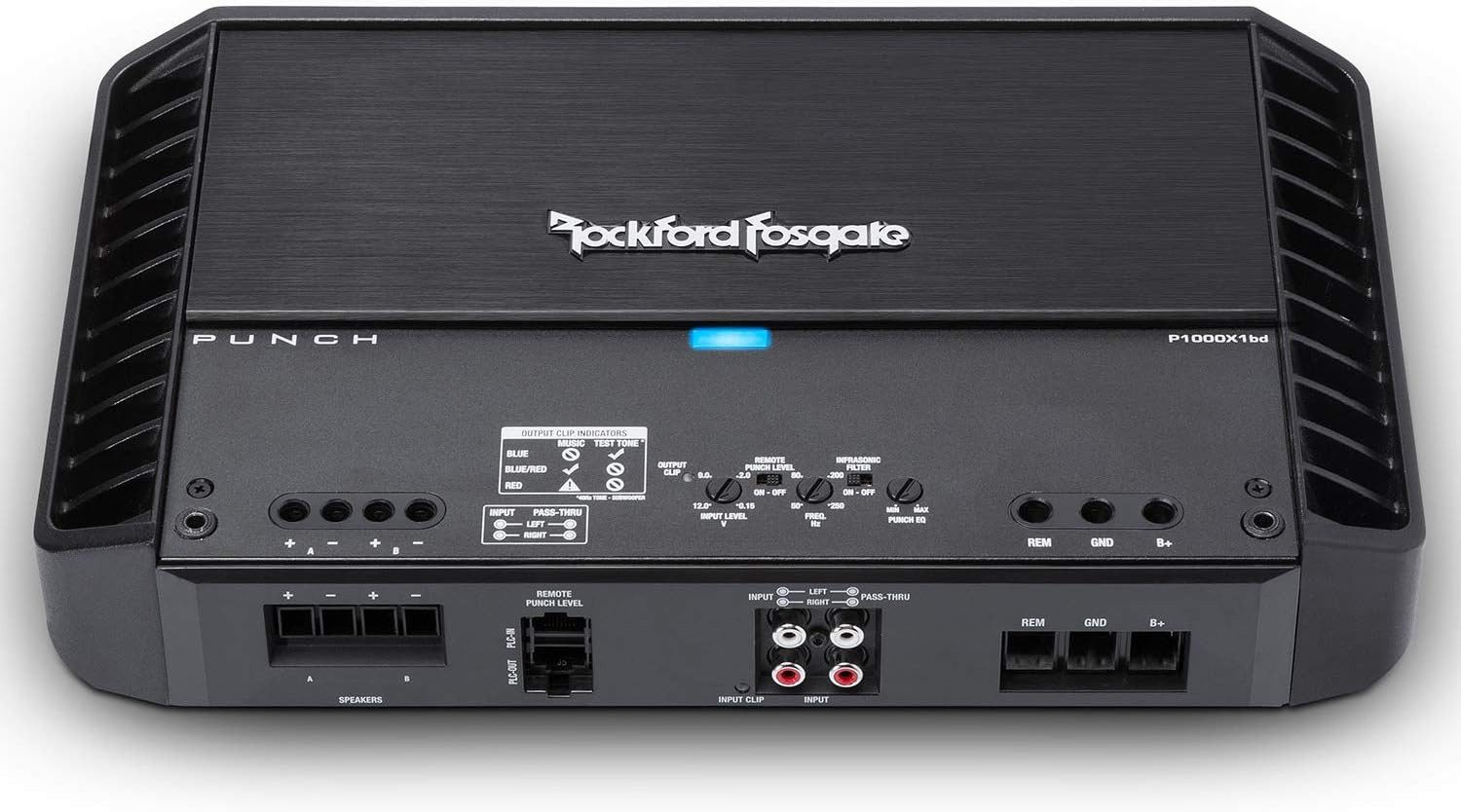 Rockford Fosgate Rockford Fosgate PUNCH P1000X1bd 1-Kanal Verstärker Verstärker