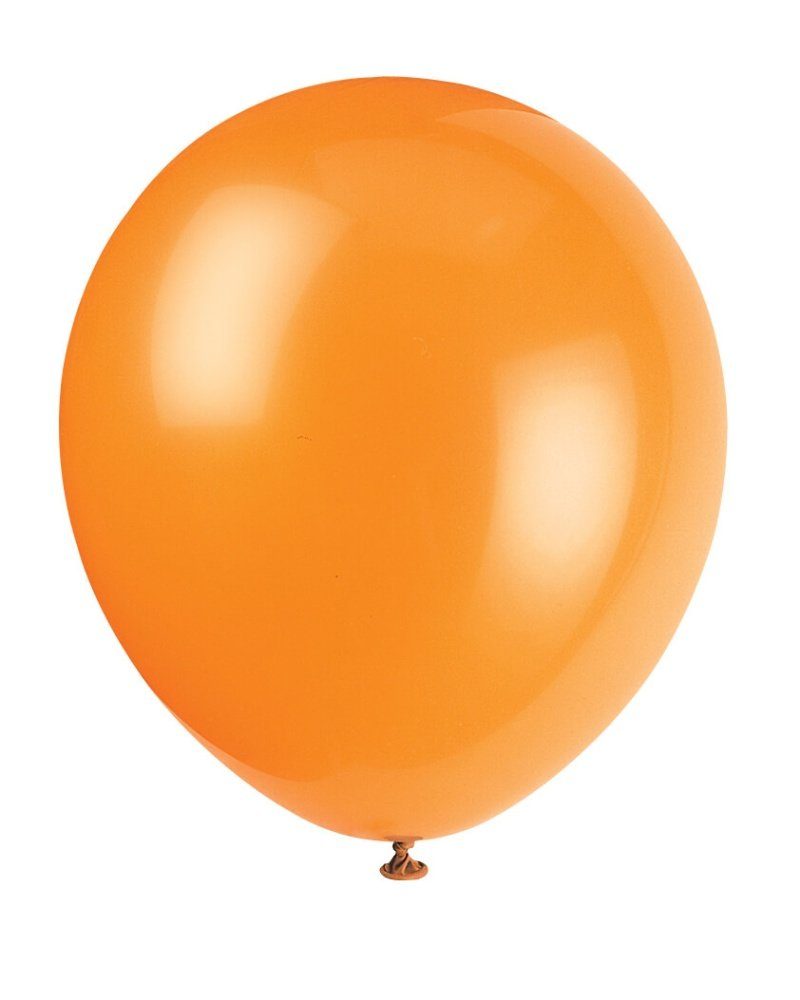 Kiids Folienballon Luftballons orange