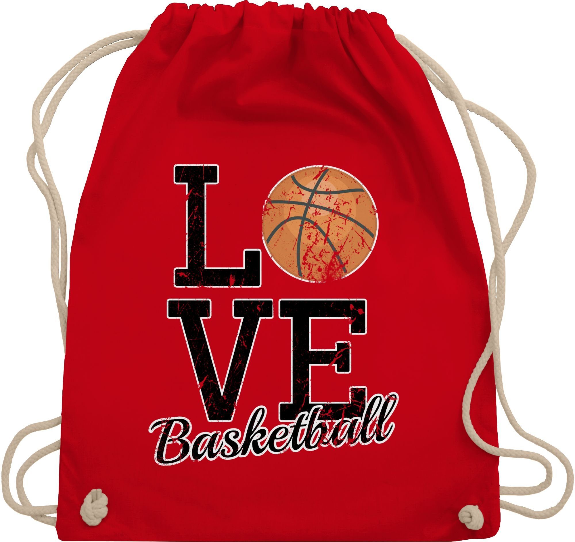 Turnbeutel Love Basketball