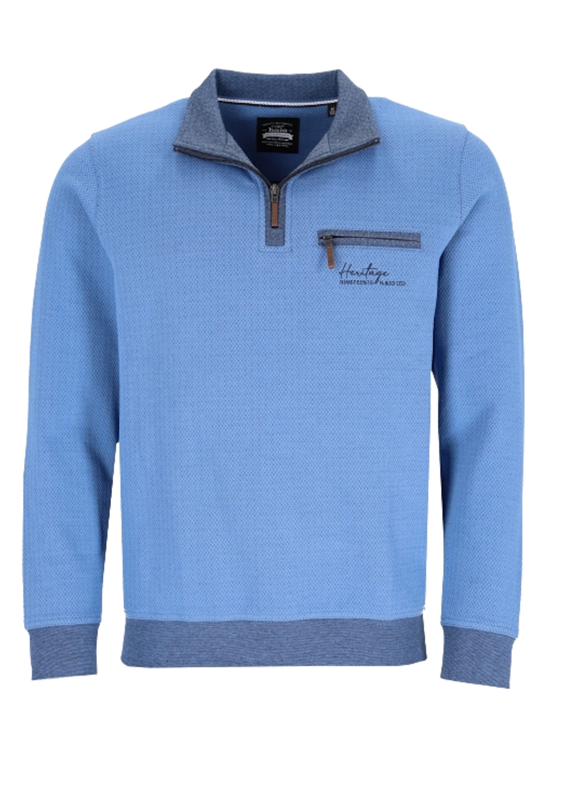 Hajo Troyer Sweatshirt Stay Fresh Pullover Troyer (1-tlg)