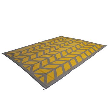 Outdoorteppich Outdoor-Teppich Chill mat Flaxton 2,7x3,5 m XL Ockergelb, Bo-Camp