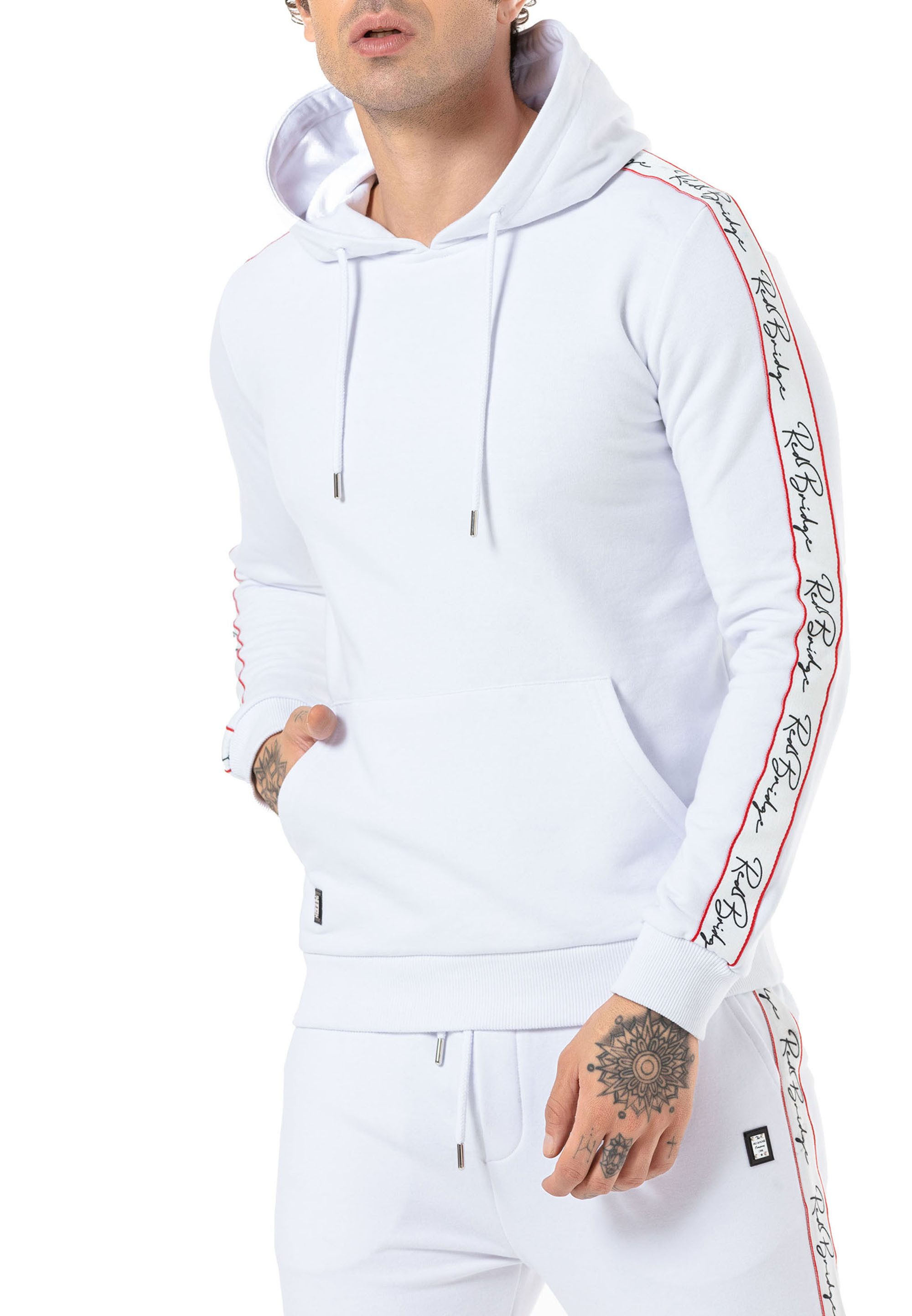 RedBridge Kapuzensweatshirt Kapuzenpullover mit Logoband günstig online kaufen