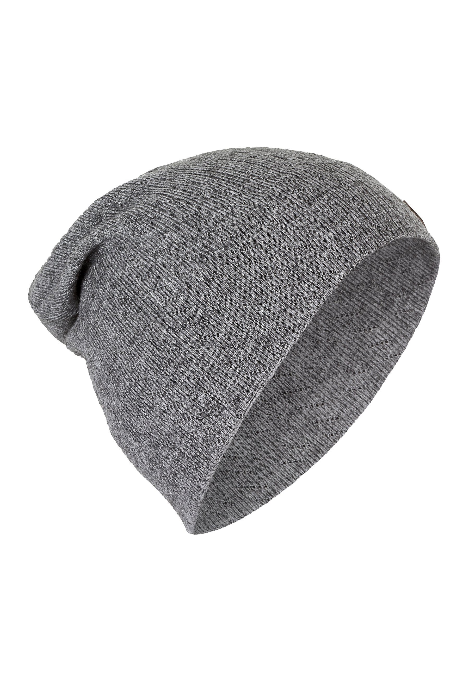 Sterntaler® Beanie Slouch-Beanie Struktur (1-St) asphalt