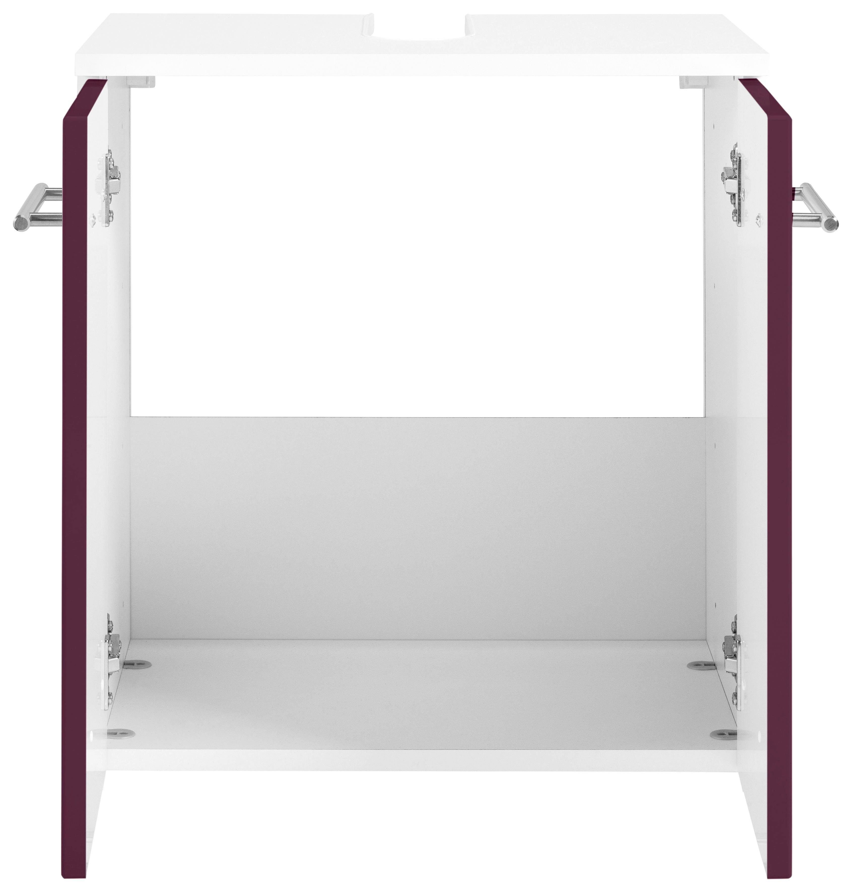 welltime Waschbeckenunterschrank Venedig Badmöbel in verschiedenen Farben e günstig online kaufen