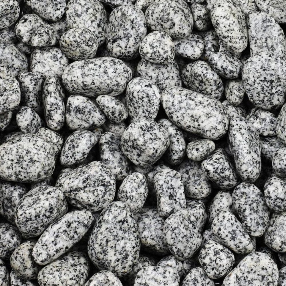 GarPet Dekokies Kieselsteine Garten Zierkies 25Kg Gletscherkies Saunastein Dekostein
