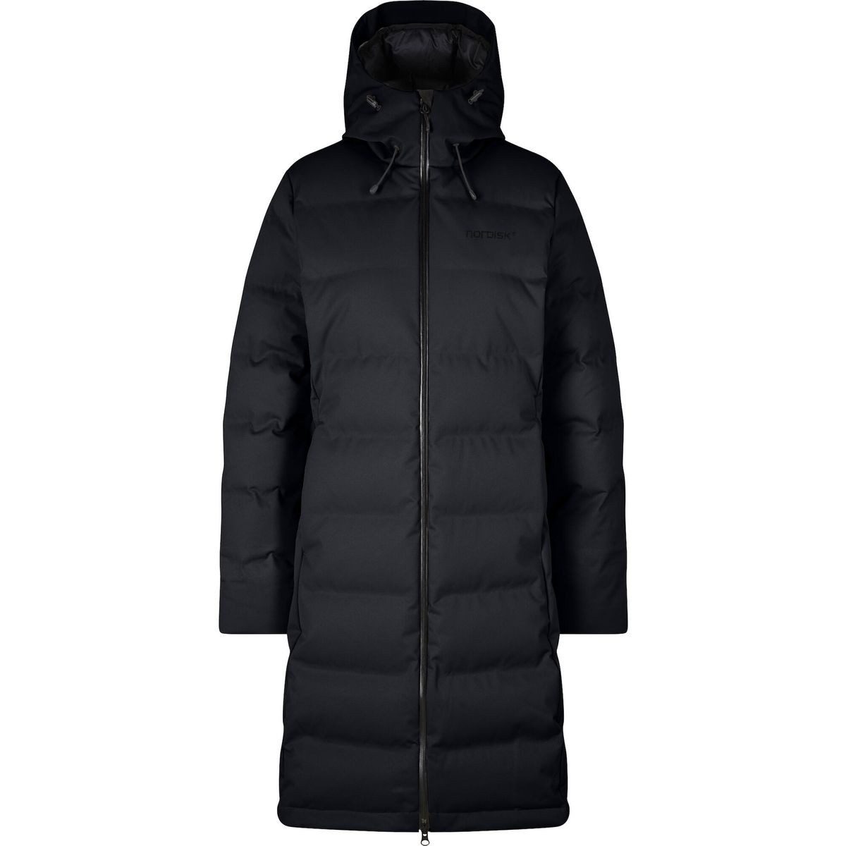 Nordisk Outdoorjacke Moana W's Bonded Hardshell Down Coat Eleganter Damenmantel für urbanen Alltag mit innovativer Nahttechnik
