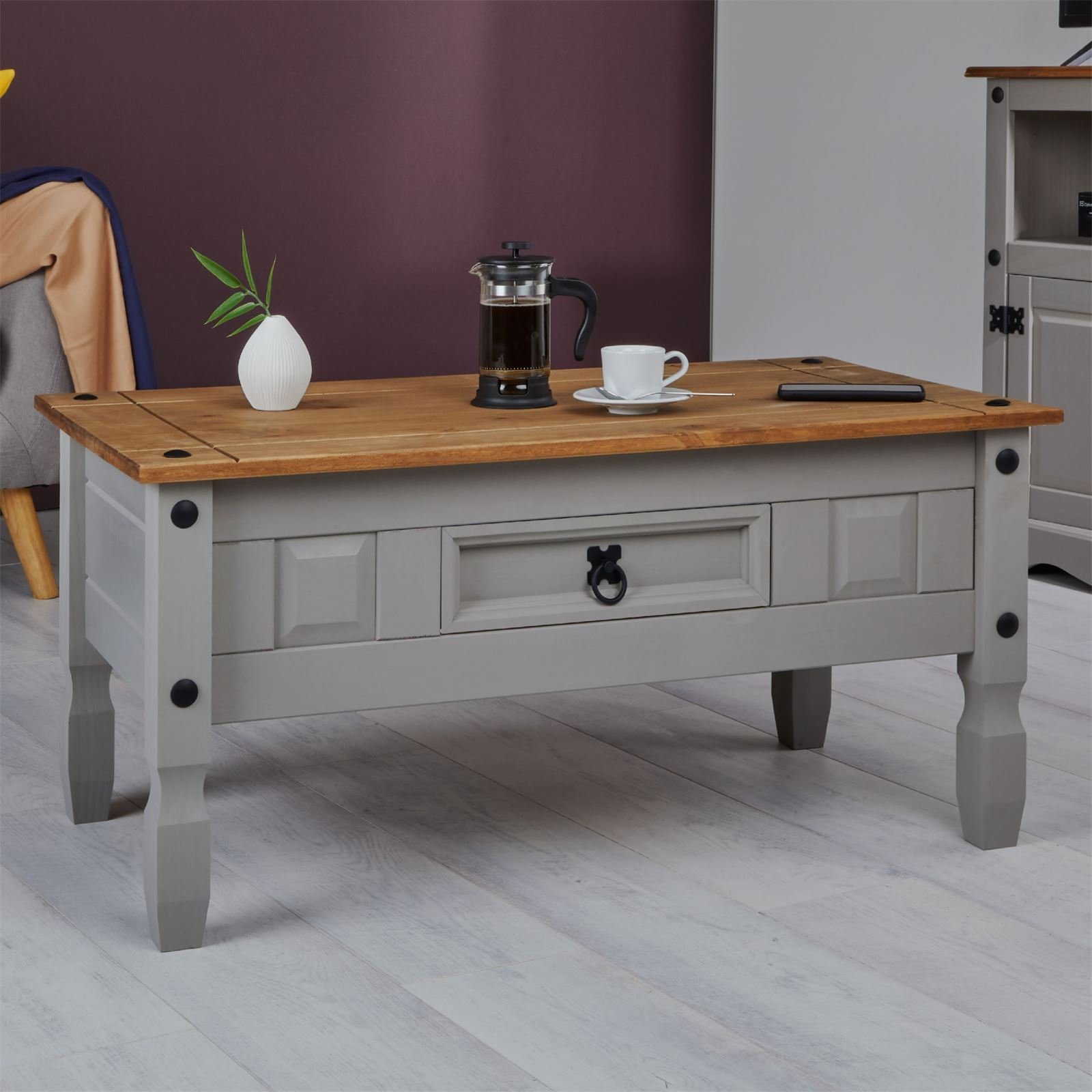 CARO-Möbel Couchtisch RAMON, Couchtisch Wohnzimmer Sofatisch günstig online kaufen